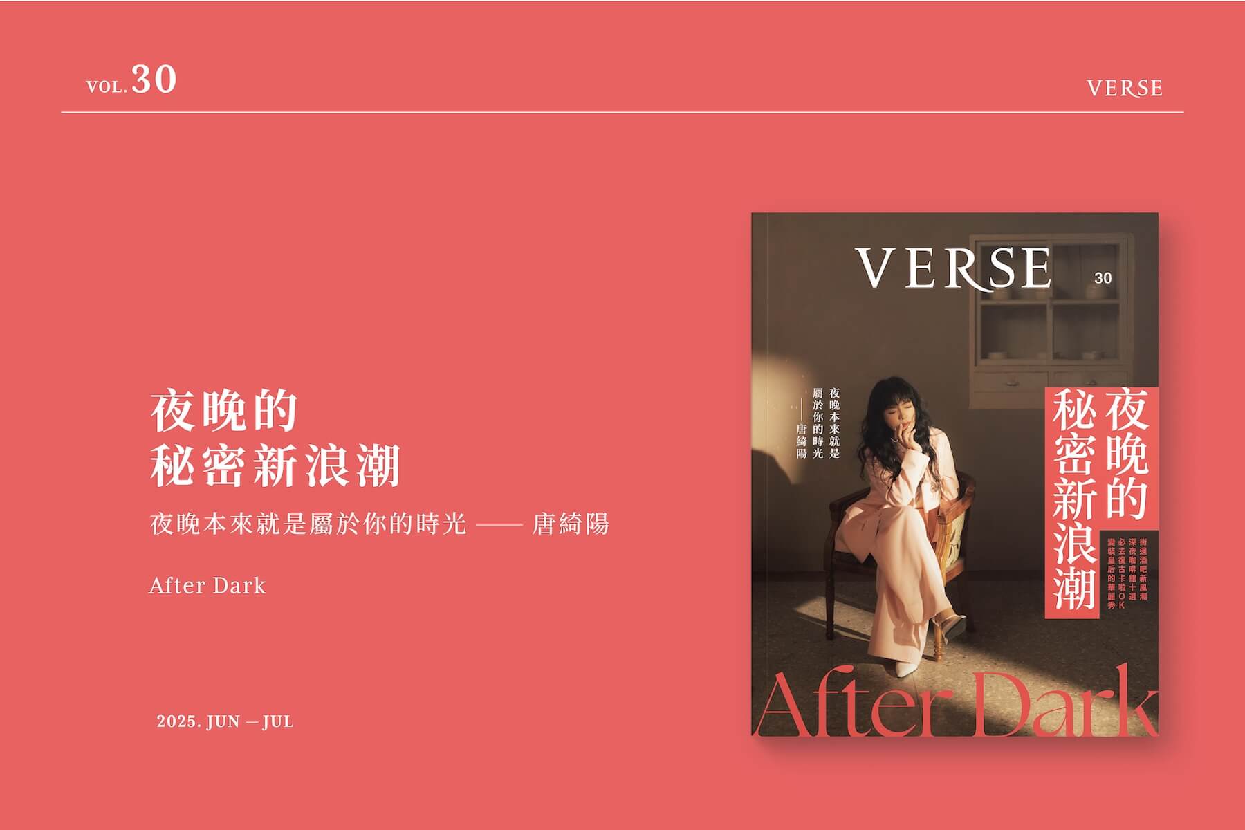 VERSE VOL. 30 夜晚的秘密新浪潮