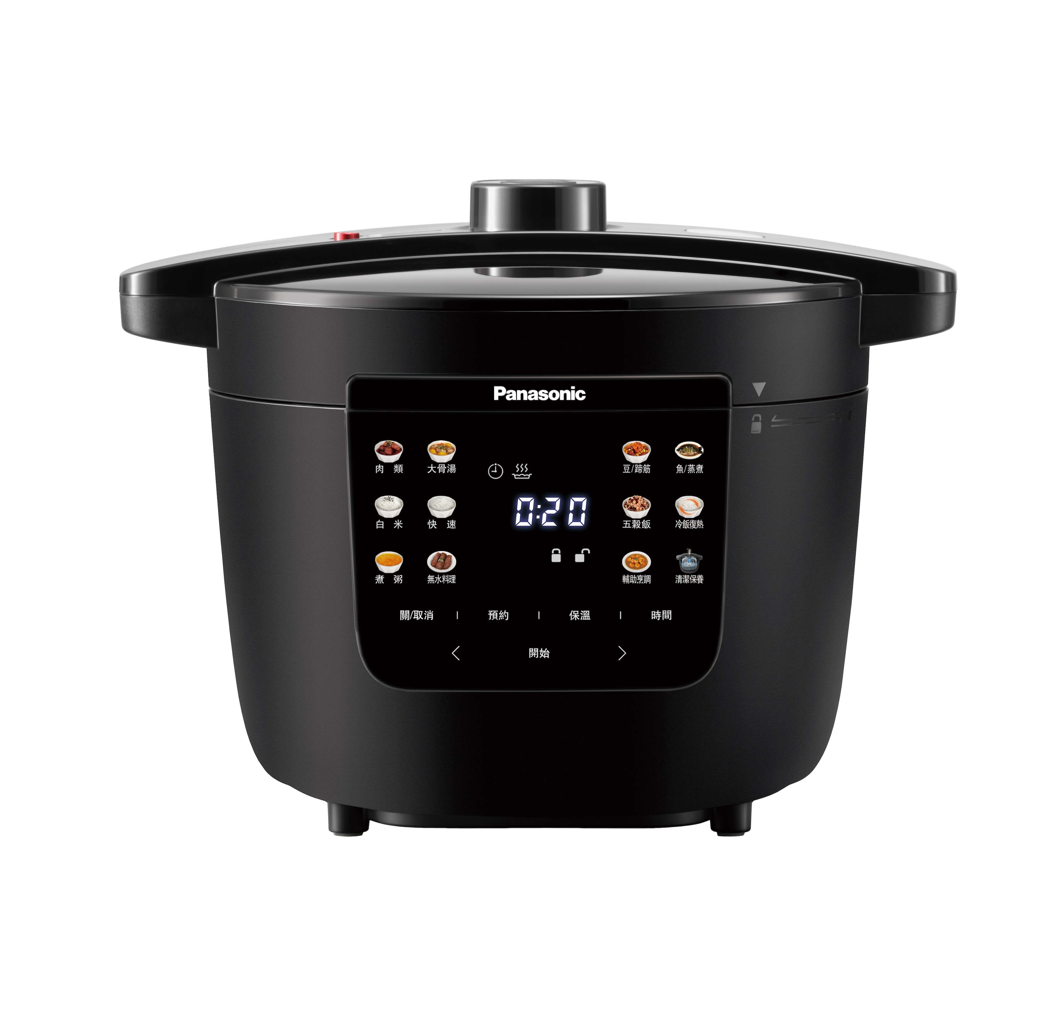 電氣壓力鍋 NF-PC401：強調滷、燉、蒸、煮、炒等多種功能，並搭載多樣自動行程設定，讓每道料理的製作過程變得更輕鬆便捷。