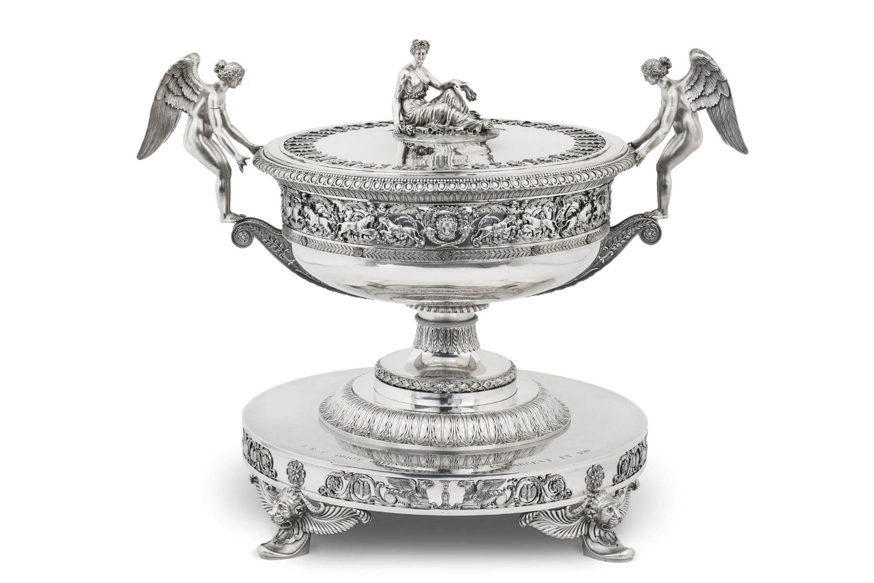 《蓋碗》（TUREEN）Jean-Baptiste Odiot，法國，1819 年，巴黎裝飾藝術博物館