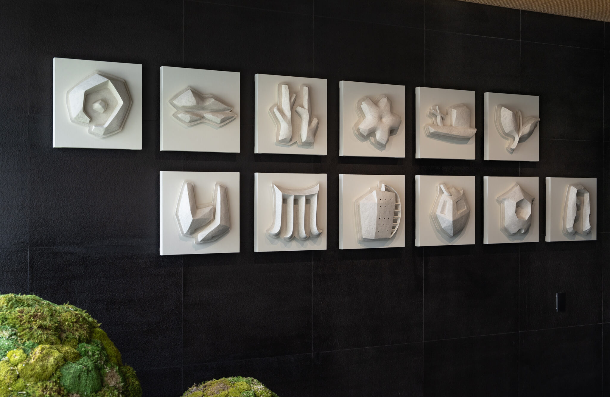 朱芳毅的作品《日月十二象形》