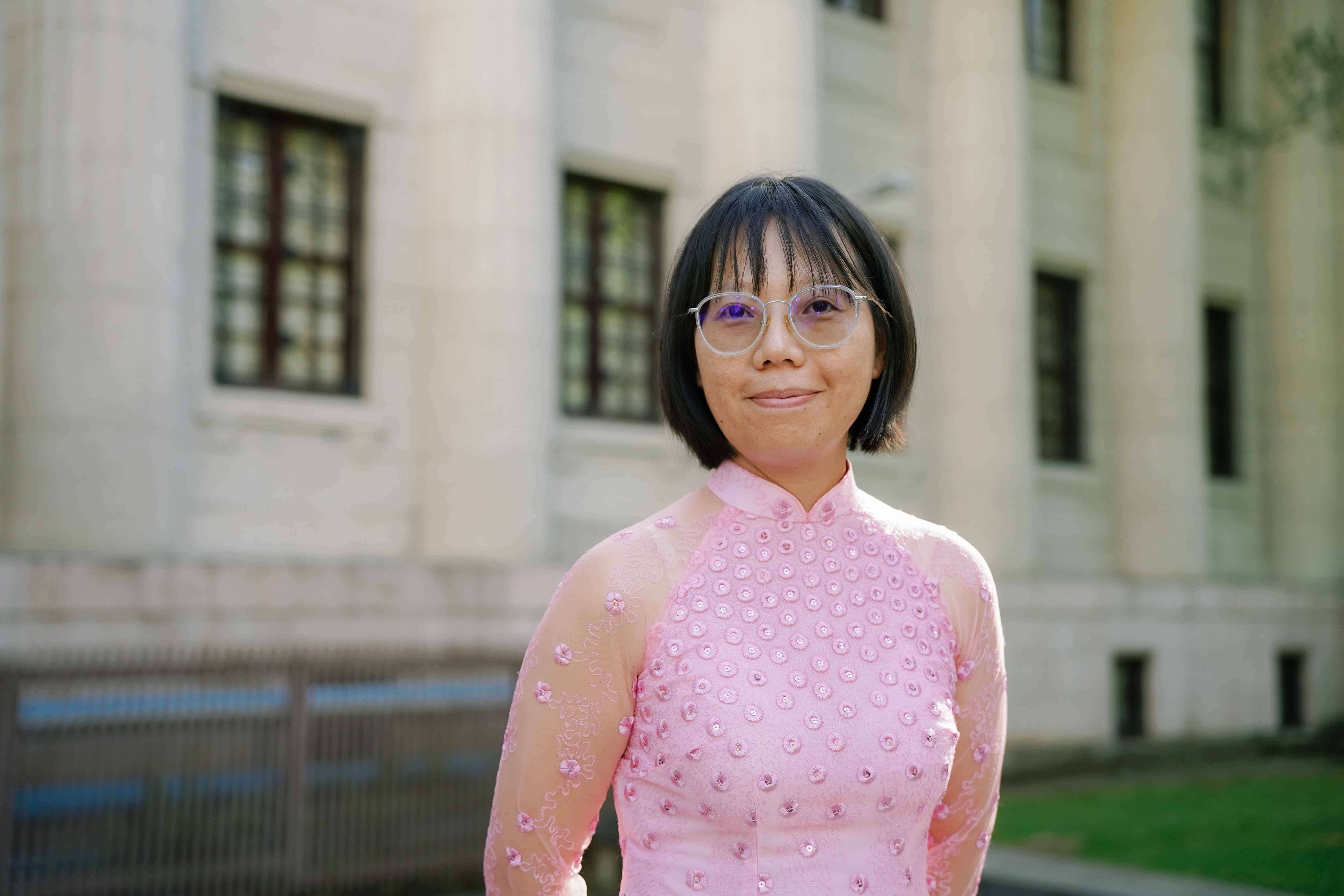 第八屆移民工文學獎首獎，由來自越南的武艷秋以《玫瑰的回憶》獲得。（攝影／黃銘進）