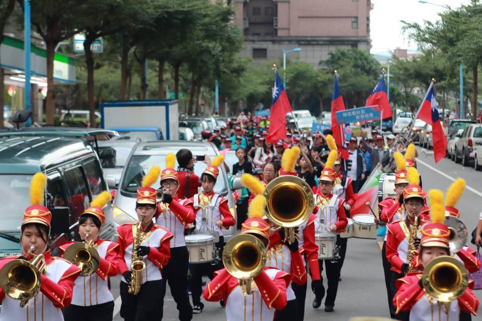 桃園眷村總動員——踩街遊馬村！（圖片／桃園市政府文化局提供）