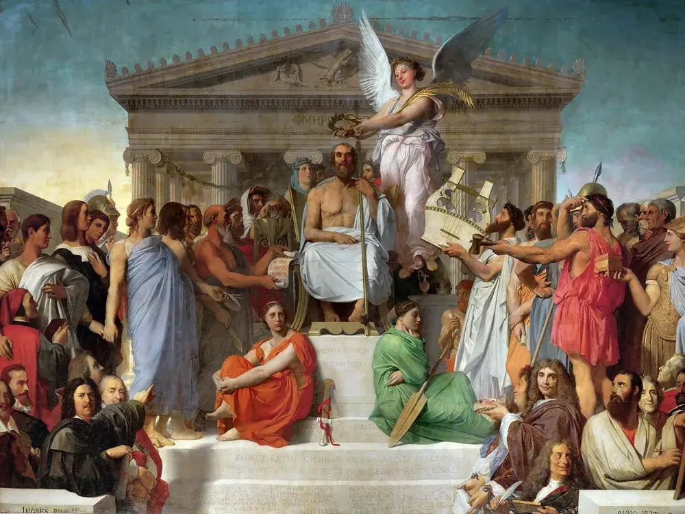 The Apotheosis of Homer, 1827