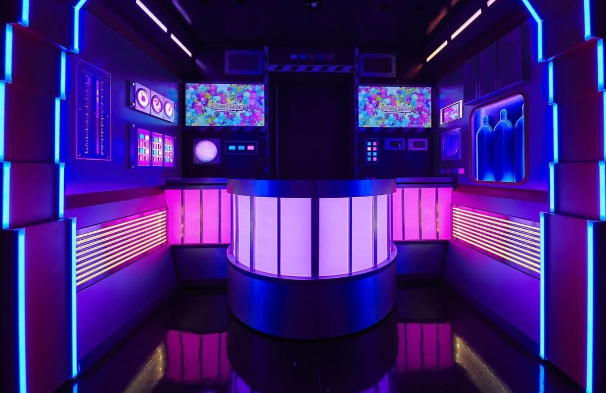 FUTURE TRAIN KYOTO DINER & CAFÉ 1號車廂空間。（圖片來源／FUTURE TRAIN KYOTO DINER & CAFÉ）