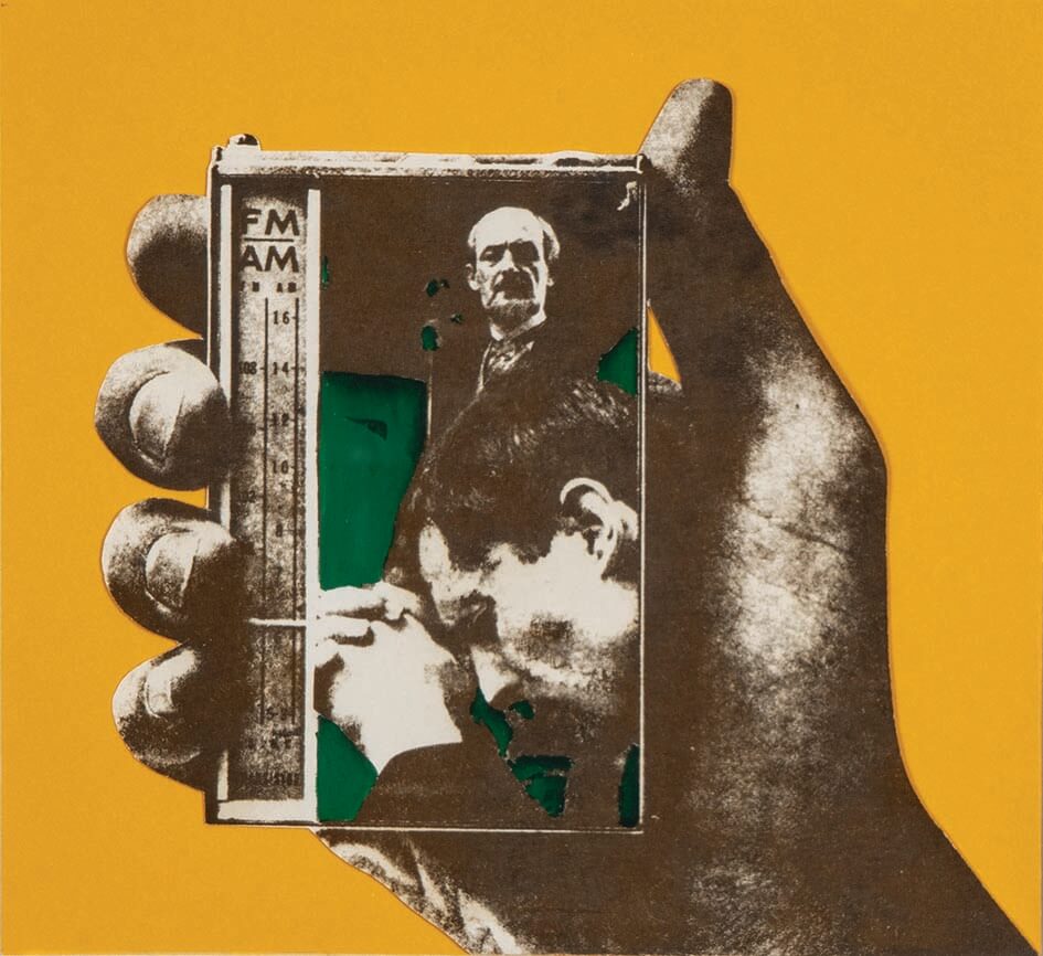 華萊士·伯曼 Wallace Berman 無題 #119 Untitled #119, c. 1964-76  圖片提供：亞紀畫廊，Michael Kohn Gallery 