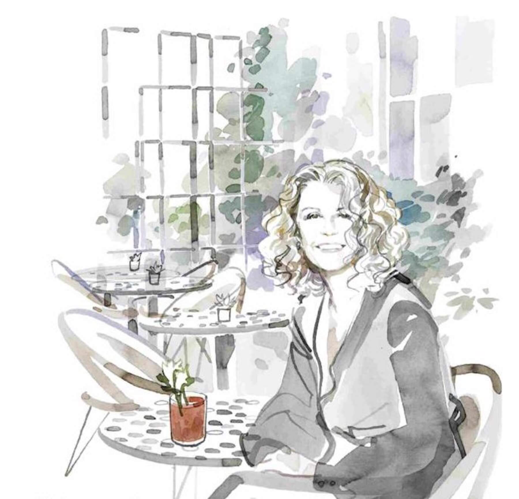 Tiziana Fausti 人物插畫照