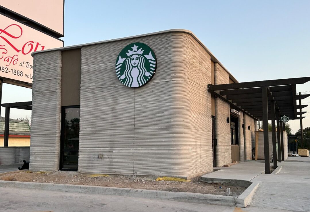 全球第一間3D列印星巴克門市位於美國。圖片來源｜City of Brownsville, TX - Municipal Government FB