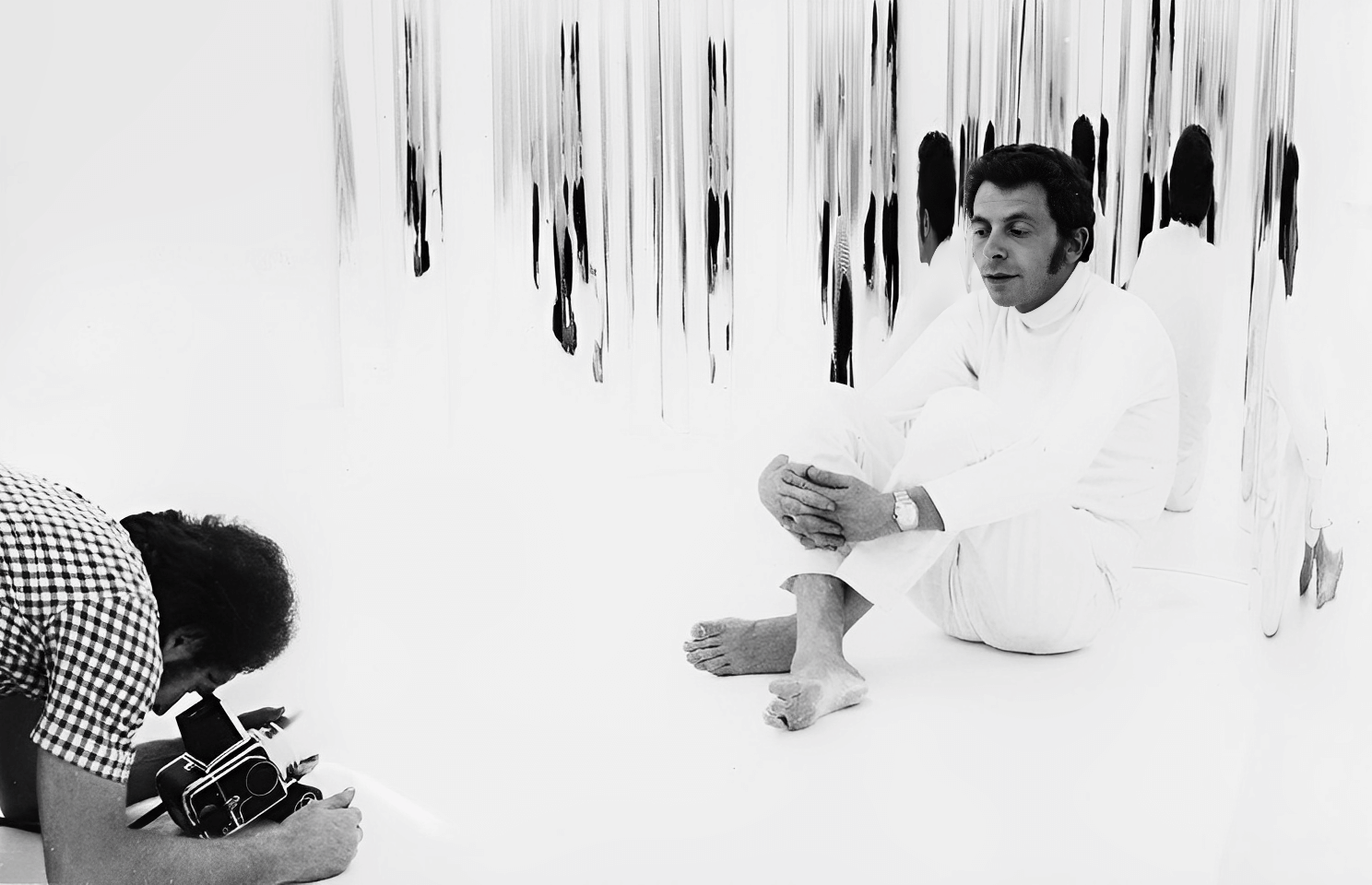 Interrelazione speculare a elementi curvi © Centro Studi e Ricerche Getulio Alviani