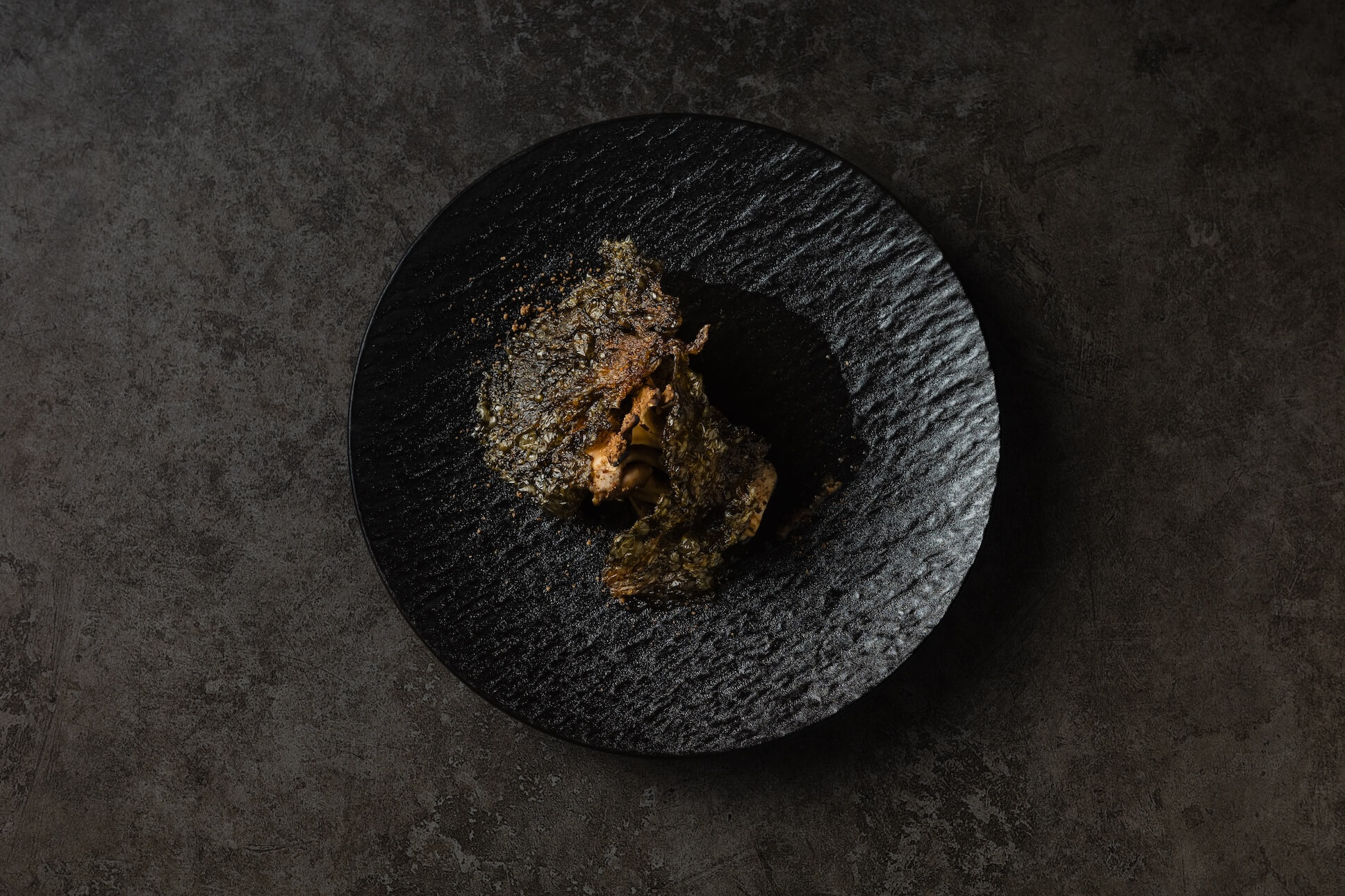 南非鮑、黑蒜、番茄