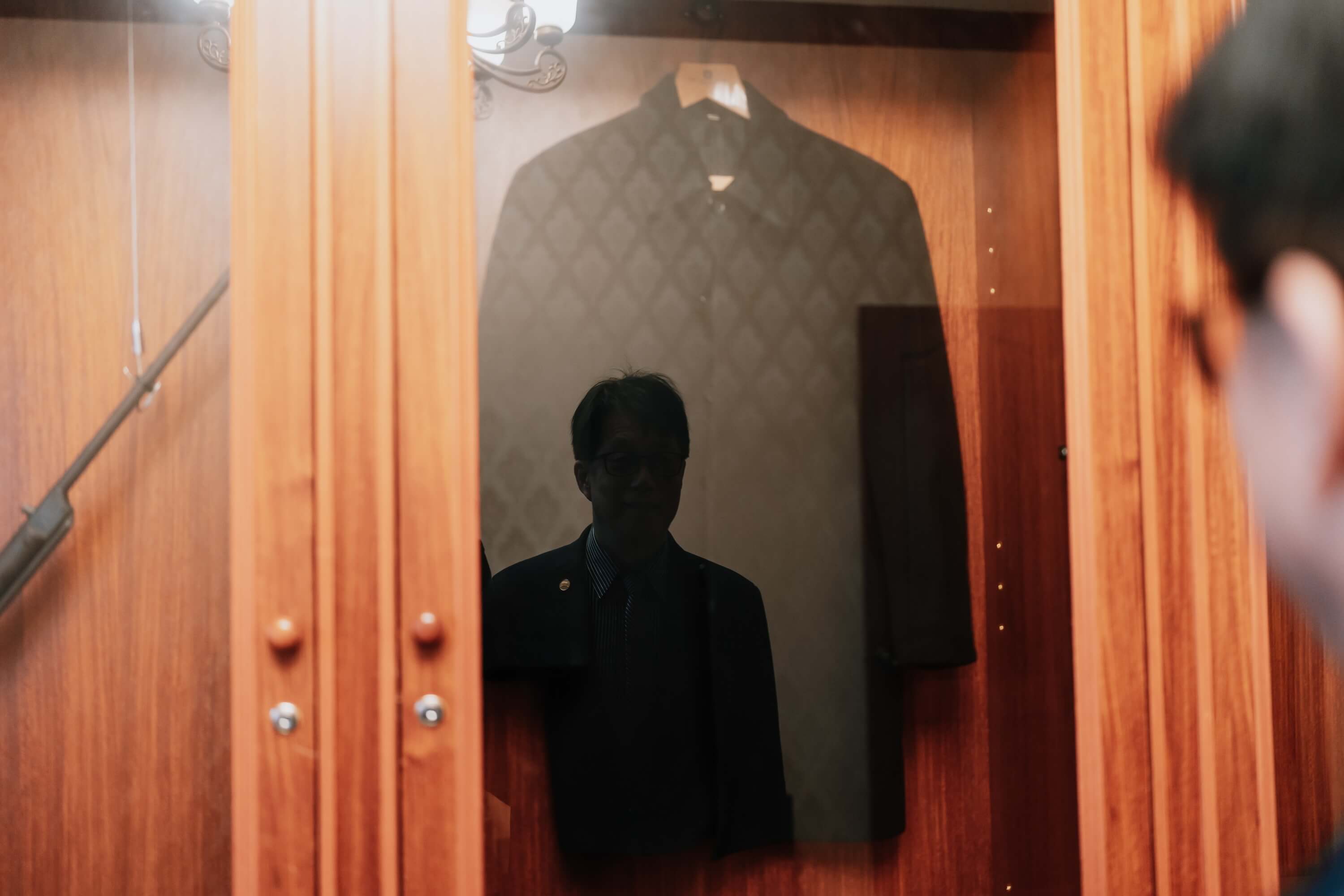 故居收藏孔二小姐最愛的一件大衣。