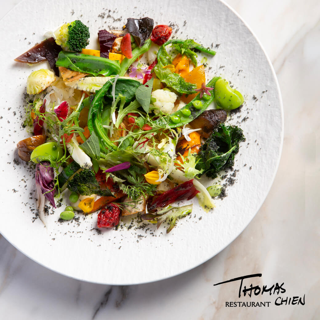 簡天才師傅經典名菜〈大地時蔬〉。