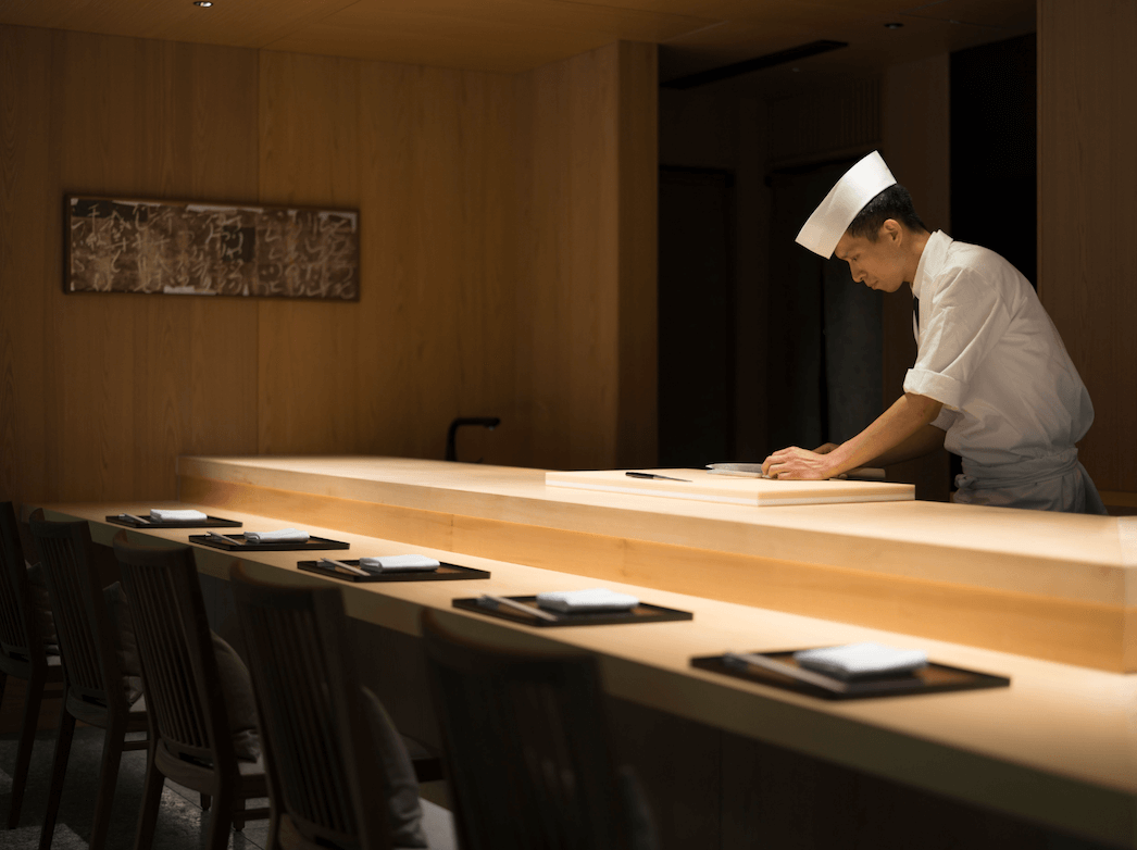 京都「京都東山悅榕莊」Ryozen餐廳供應Omakase無菜單料理。