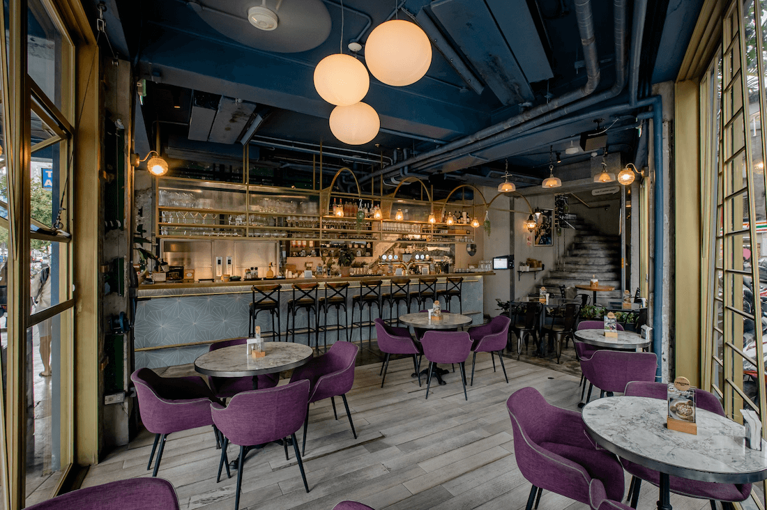 TOASTERiA CAFE一樓空間。（圖片／品牌提供）