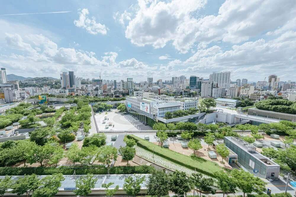 第 16 屆光州雙年展「臺灣館」（Taiwan Pavilion）展場。圖／取自 namu.wiki。