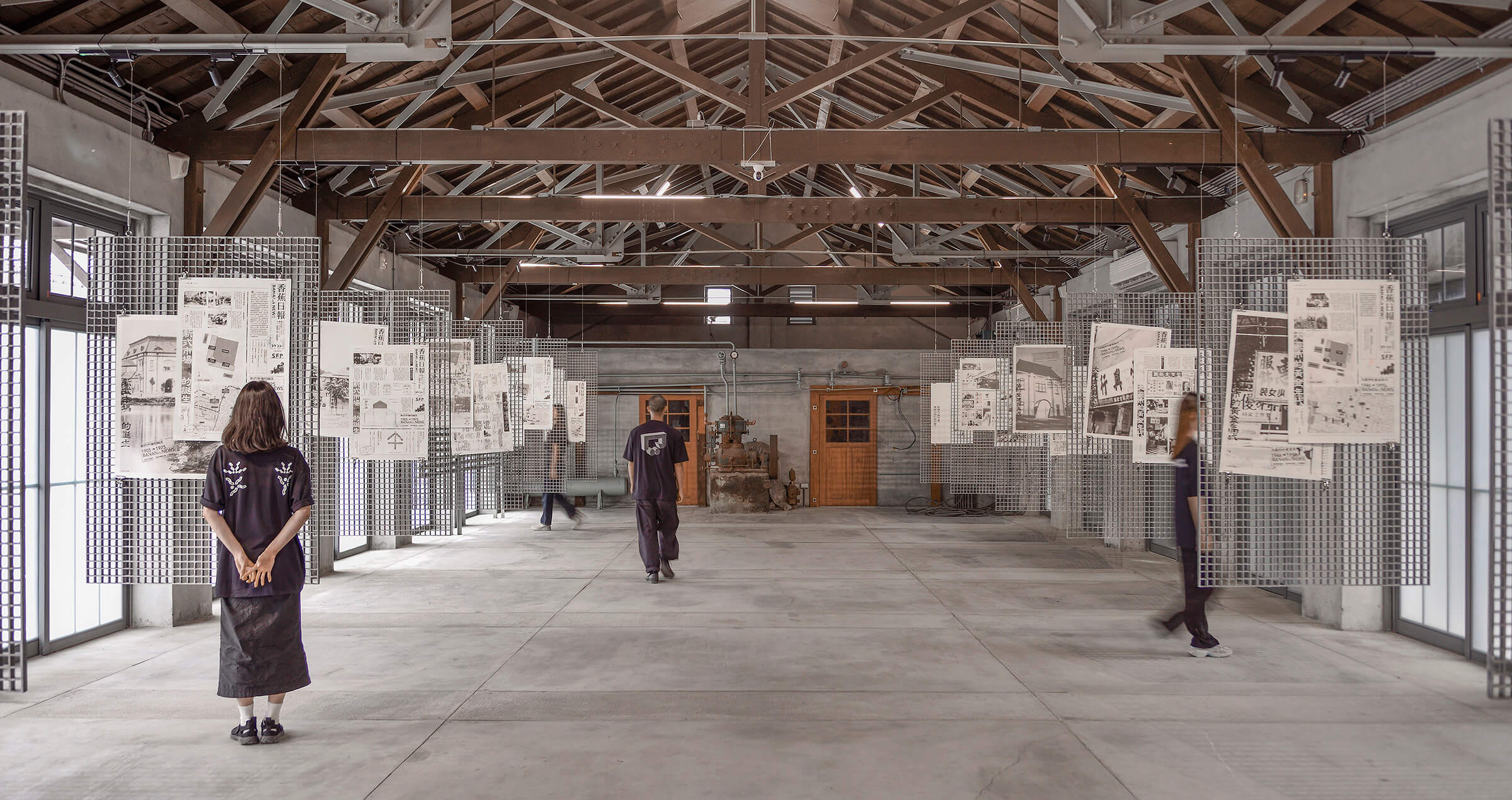 E區／穿越西市場（影像提供｜格式設計展策、攝影｜汪德範）