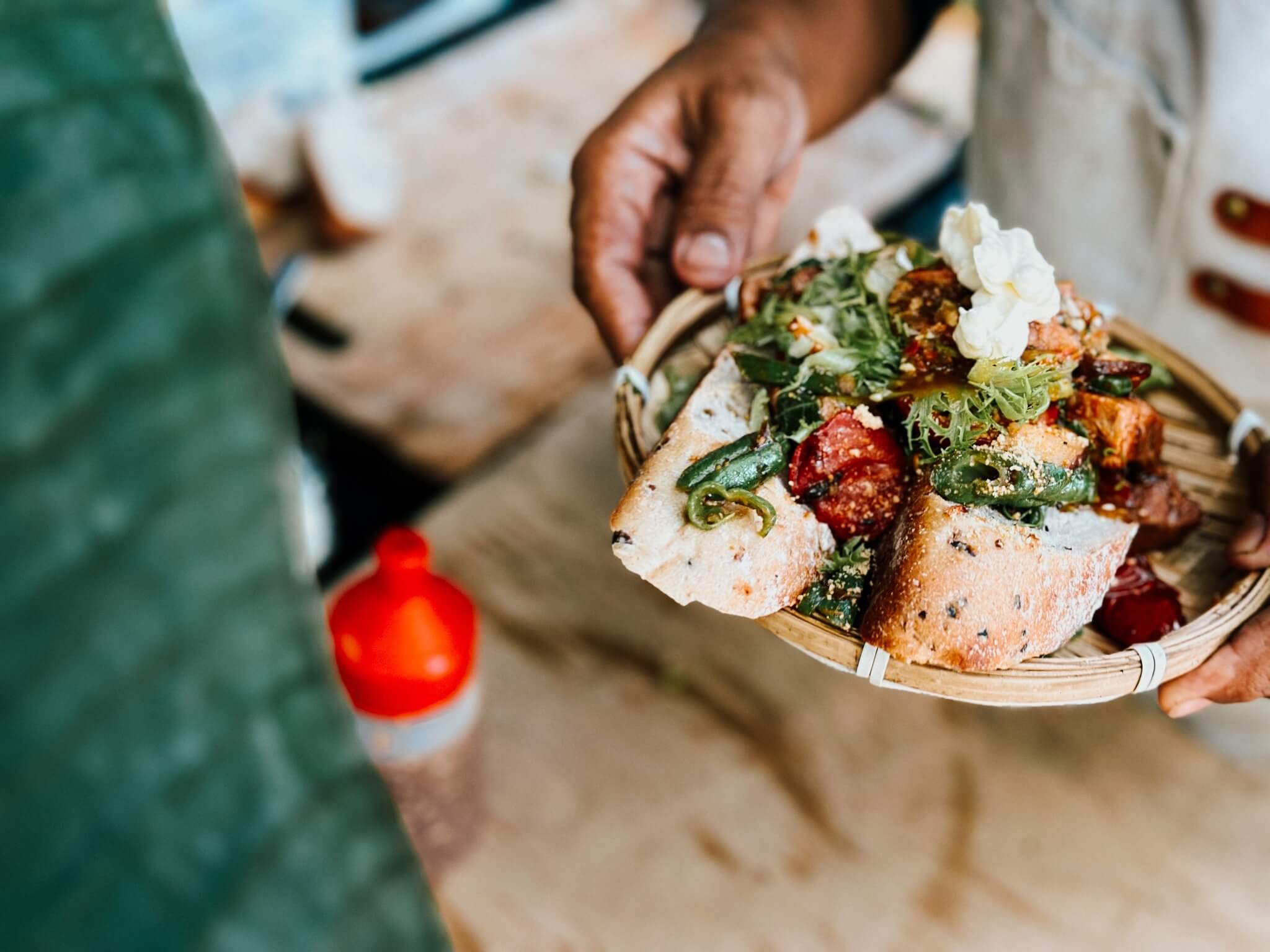 排灣族「小農餐桌」。