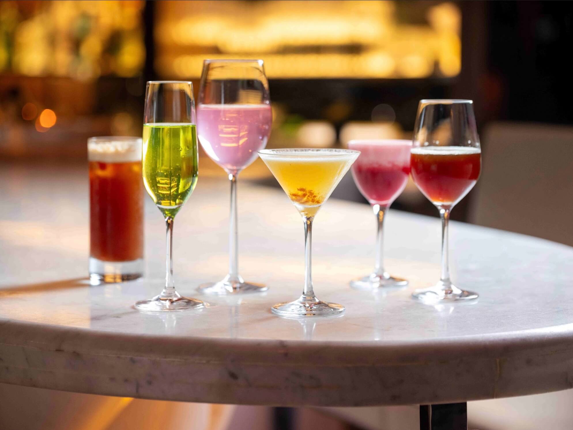 MO Bar以台灣地景為風味，創作一系列地方特調。圖片提供／台北文華東方