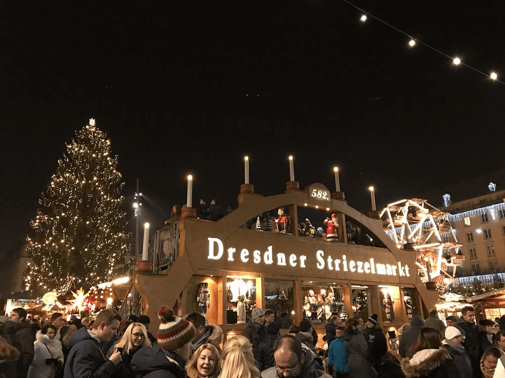 德勒斯登聖誕市集是德國三大聖誕市集之一。圖片來源｜欣傳媒資料庫