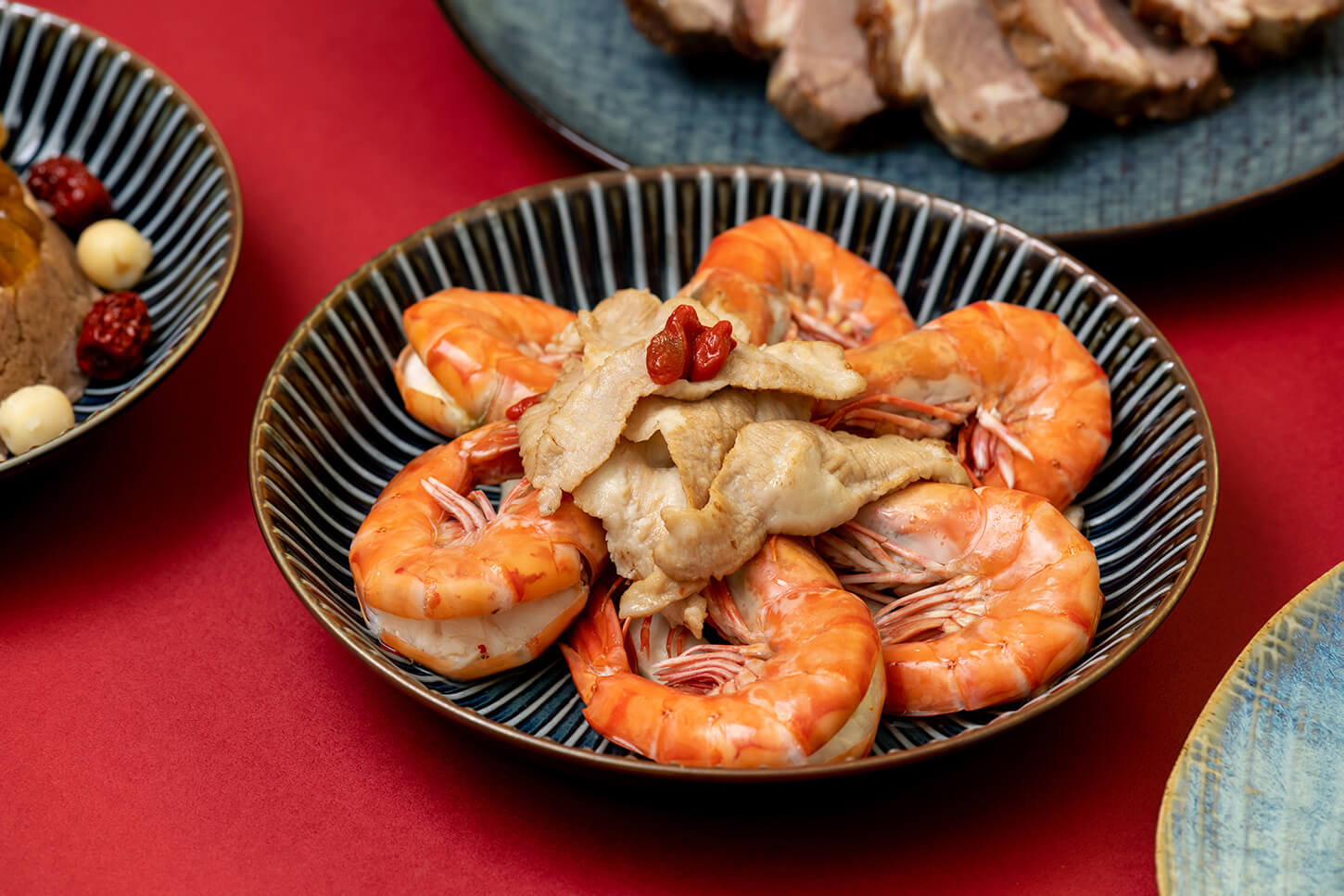 蘭陽香煎松坂花雕鮮蝦 早鳥優惠價699元。