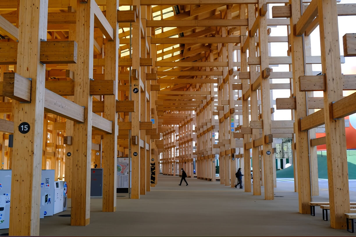 世博焦點大屋根。攝影／蘇祐萱