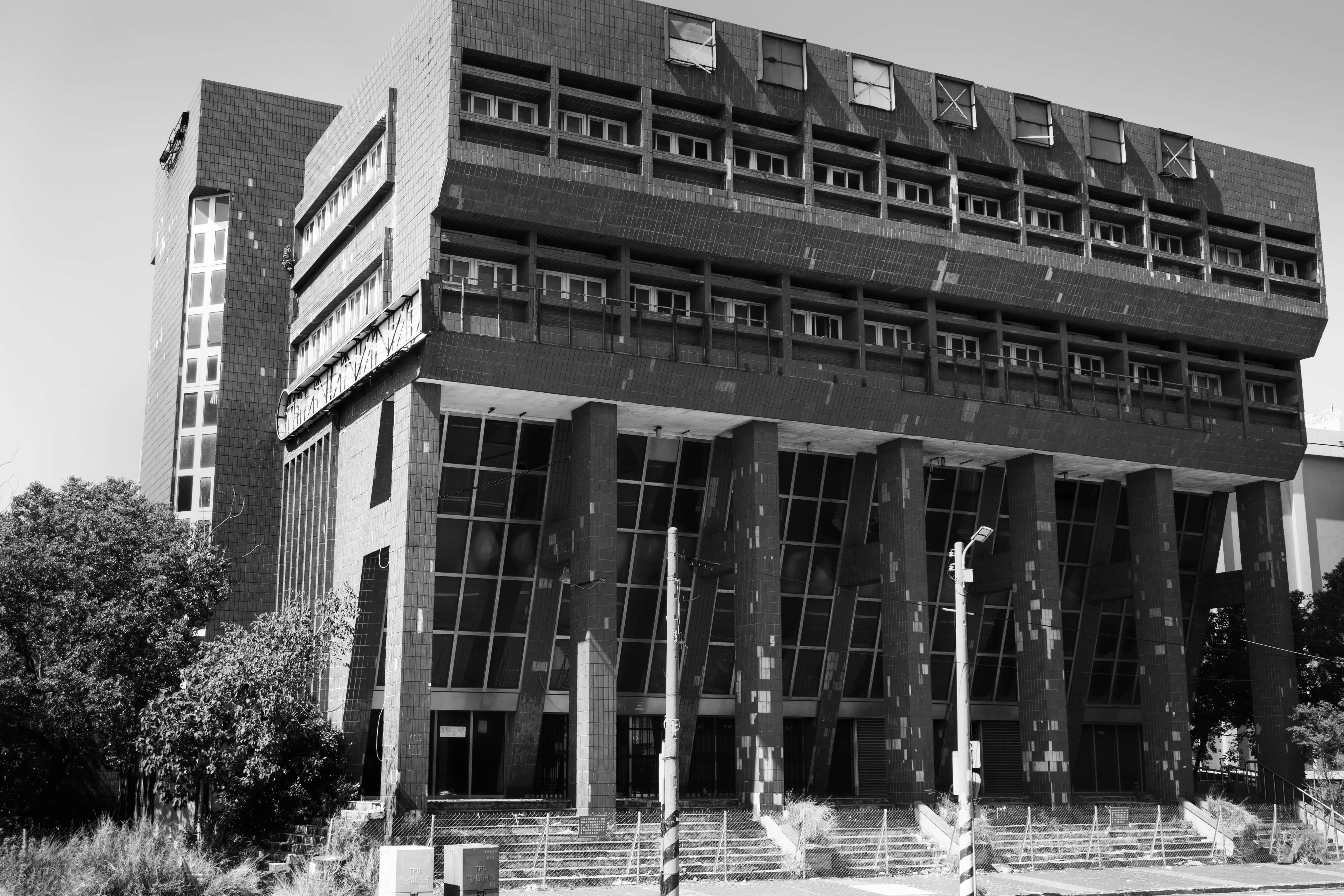 雲林縣北港鎮（舊）台汽客運大樓外觀。攝影／姚仲均