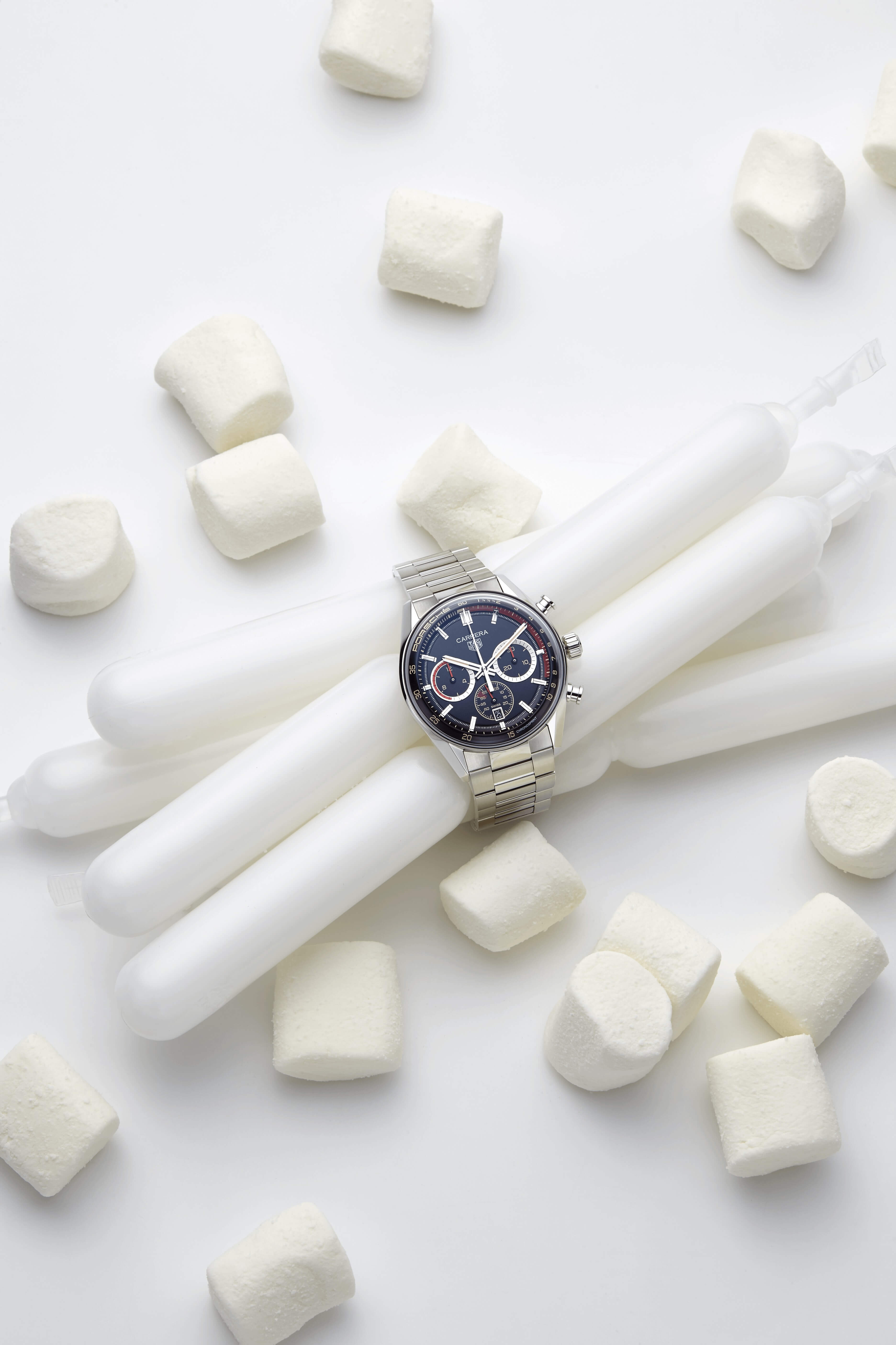 TAG Heuer Carrera Chronosprint x Porsche Rallye精鋼款腕錶