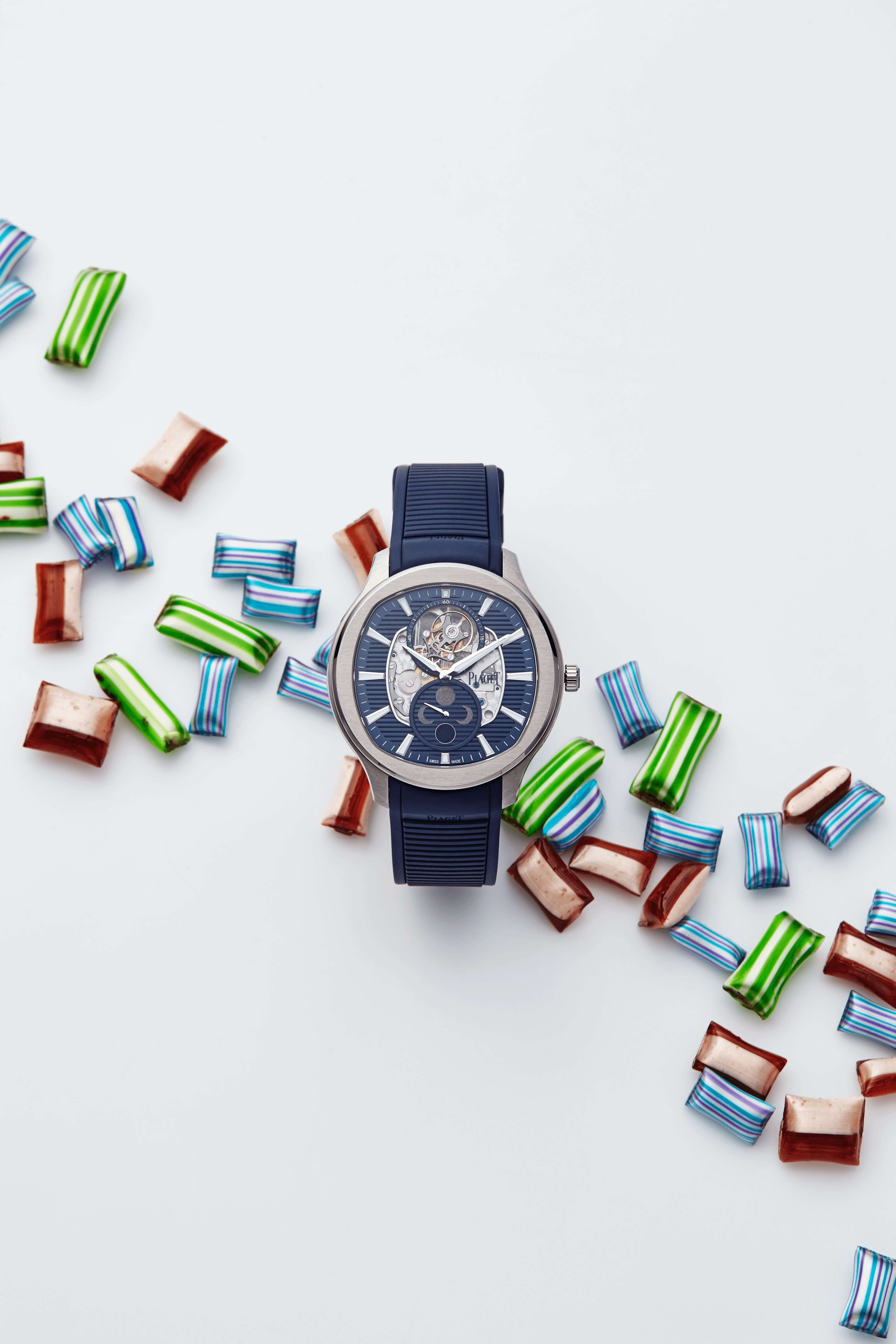 Piaget Polo系列鈦金屬超薄鏤空飛行陀飛輪