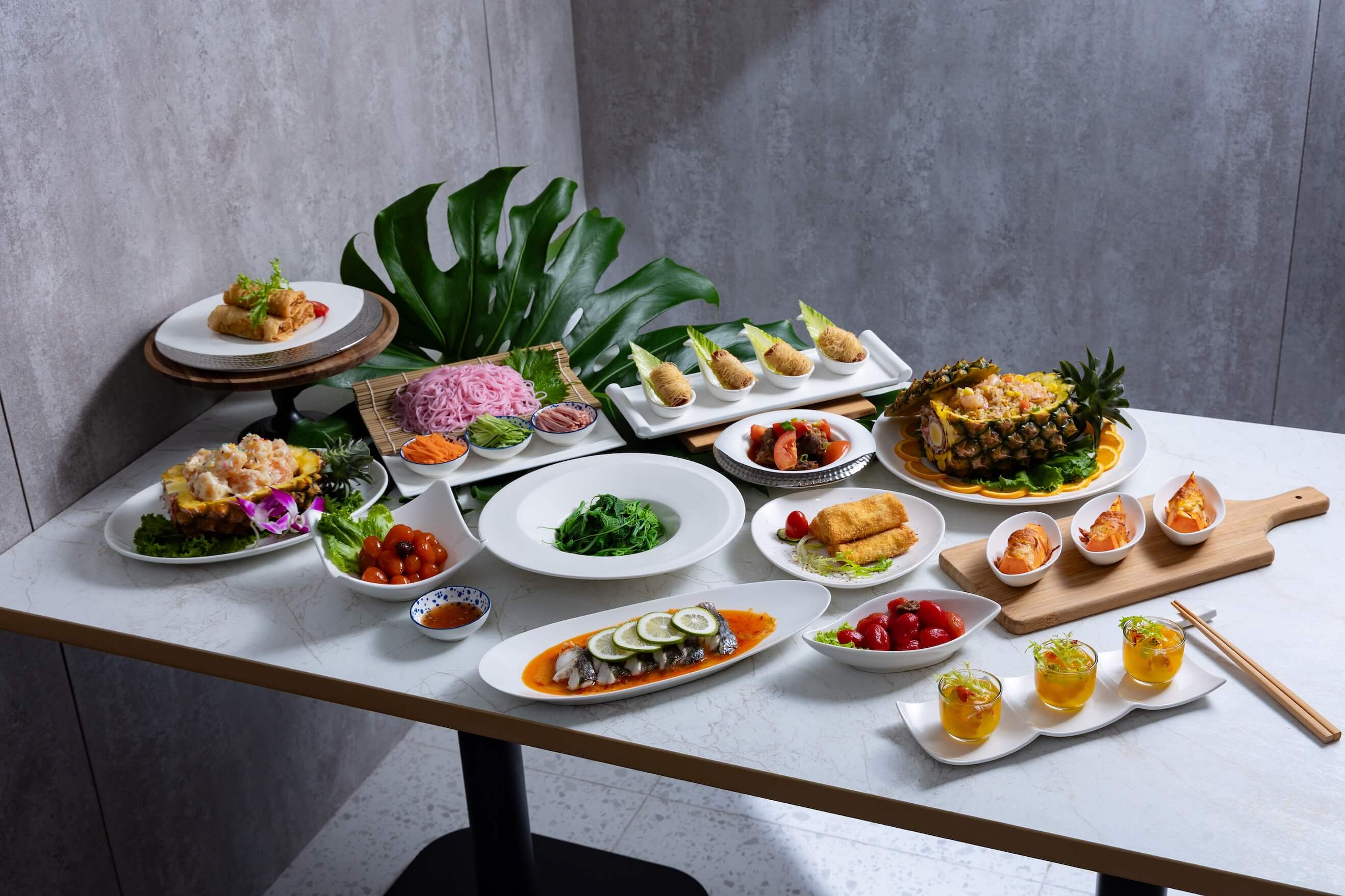 果然夏天季節料理。圖片提供／冠翔泉旅