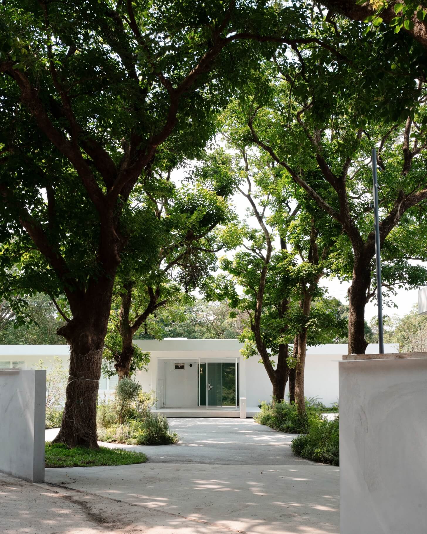 陽明山美軍宿舍建築歷史照（左圖）與YMS by onefifteen主餐廳Restaurant 12外觀（右圖）。