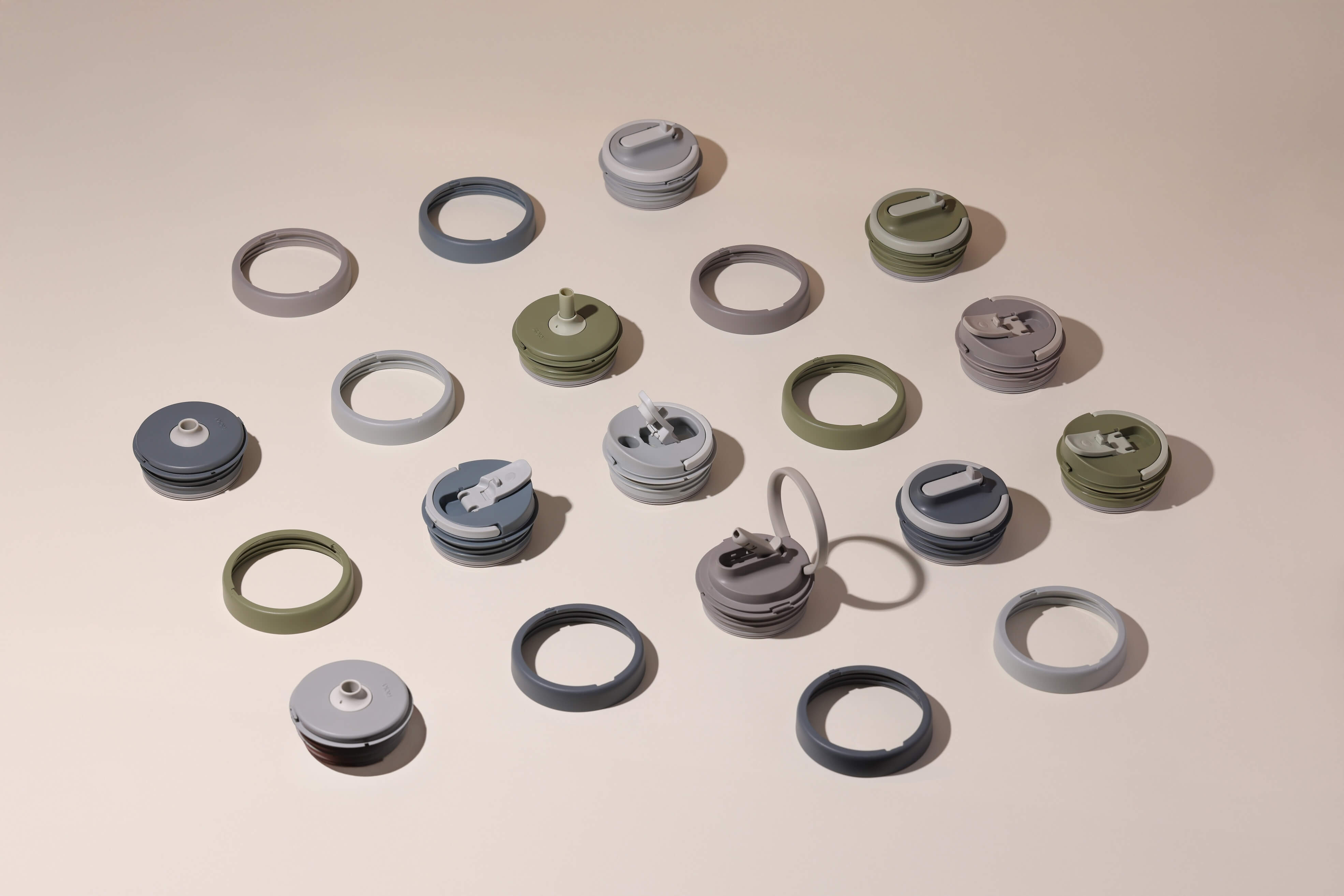 WOKY MOZU模組上蓋和杯環，決定保溫杯的八成以上的功能。