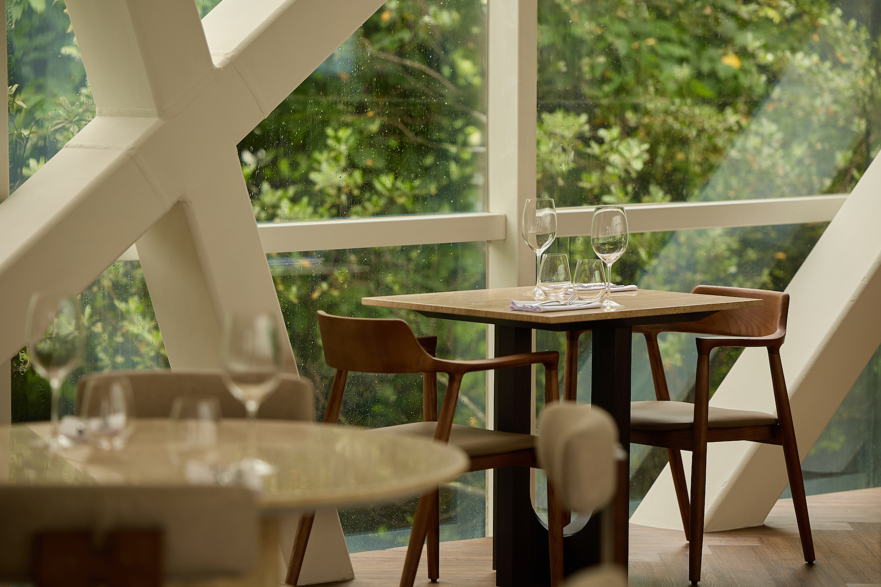 臺北市立美術館，為全臺首座擁有米其林星級餐飲團隊進駐的藝文場館。