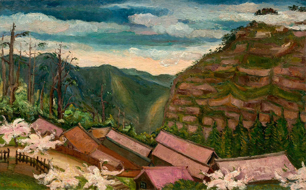 陳澄波，〈阿里山之春〉，1935。