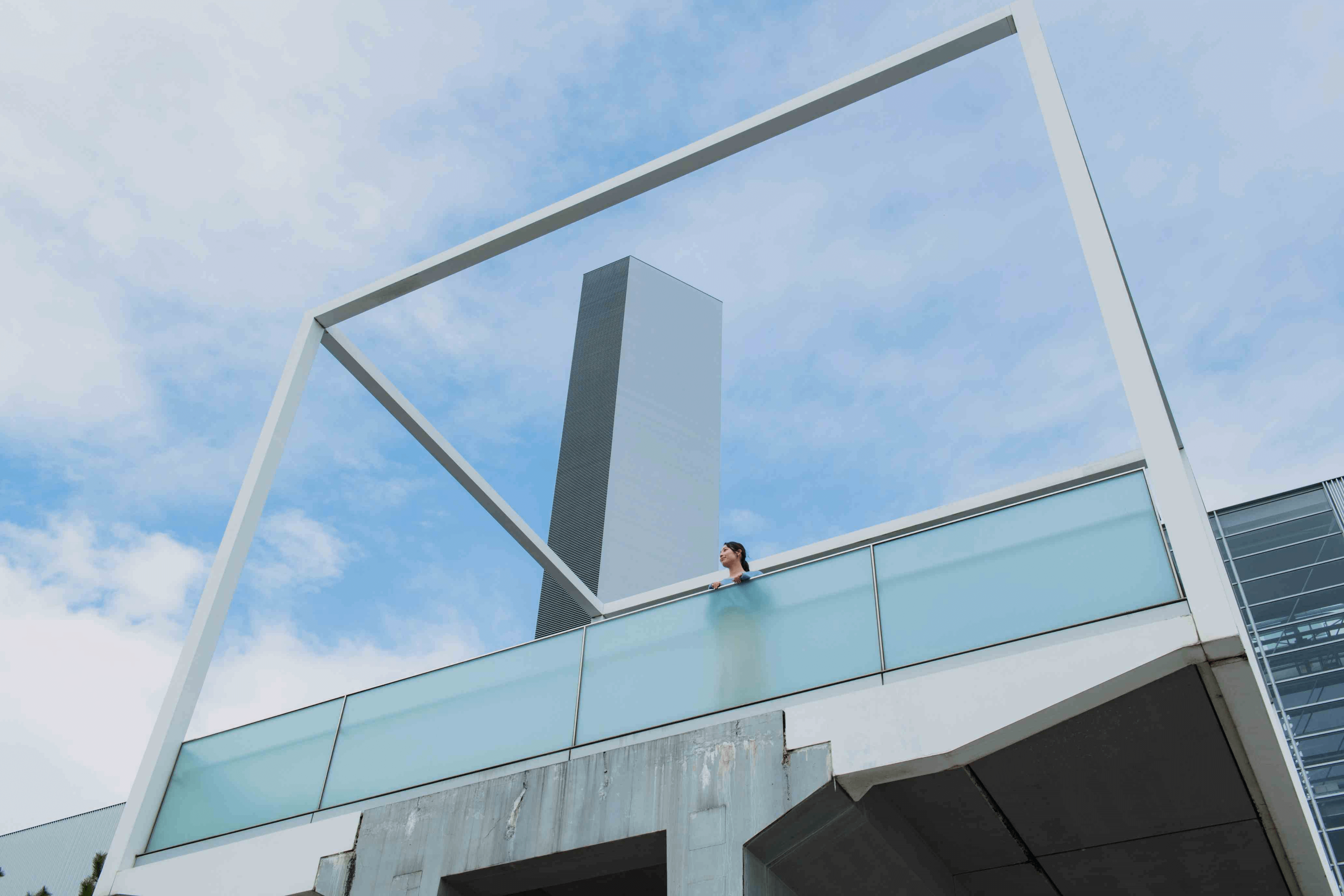 建築大師谷口吉生設計之「廣島市環境局中工廠」。