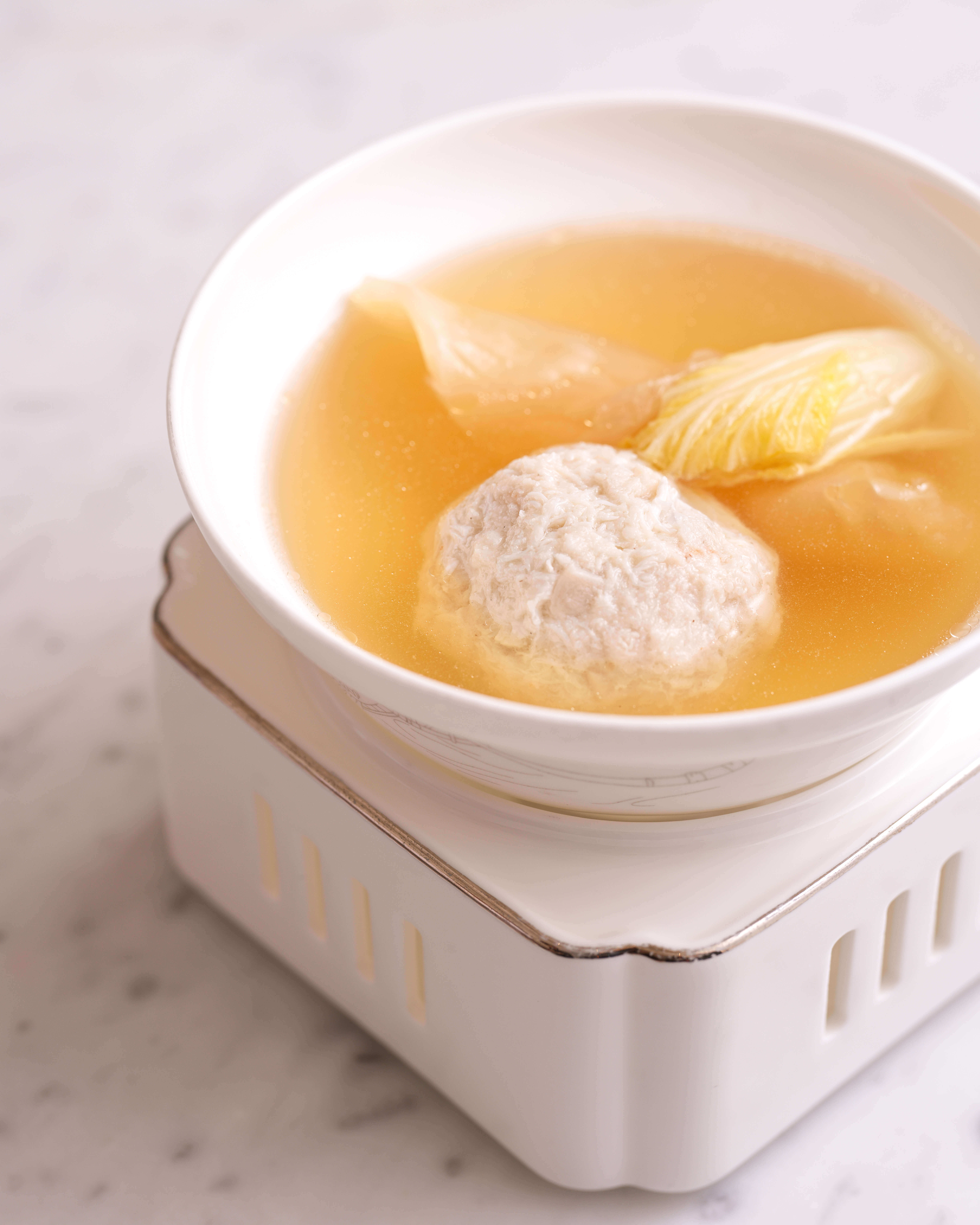 頭湯｜清湯蟹肉獅子頭