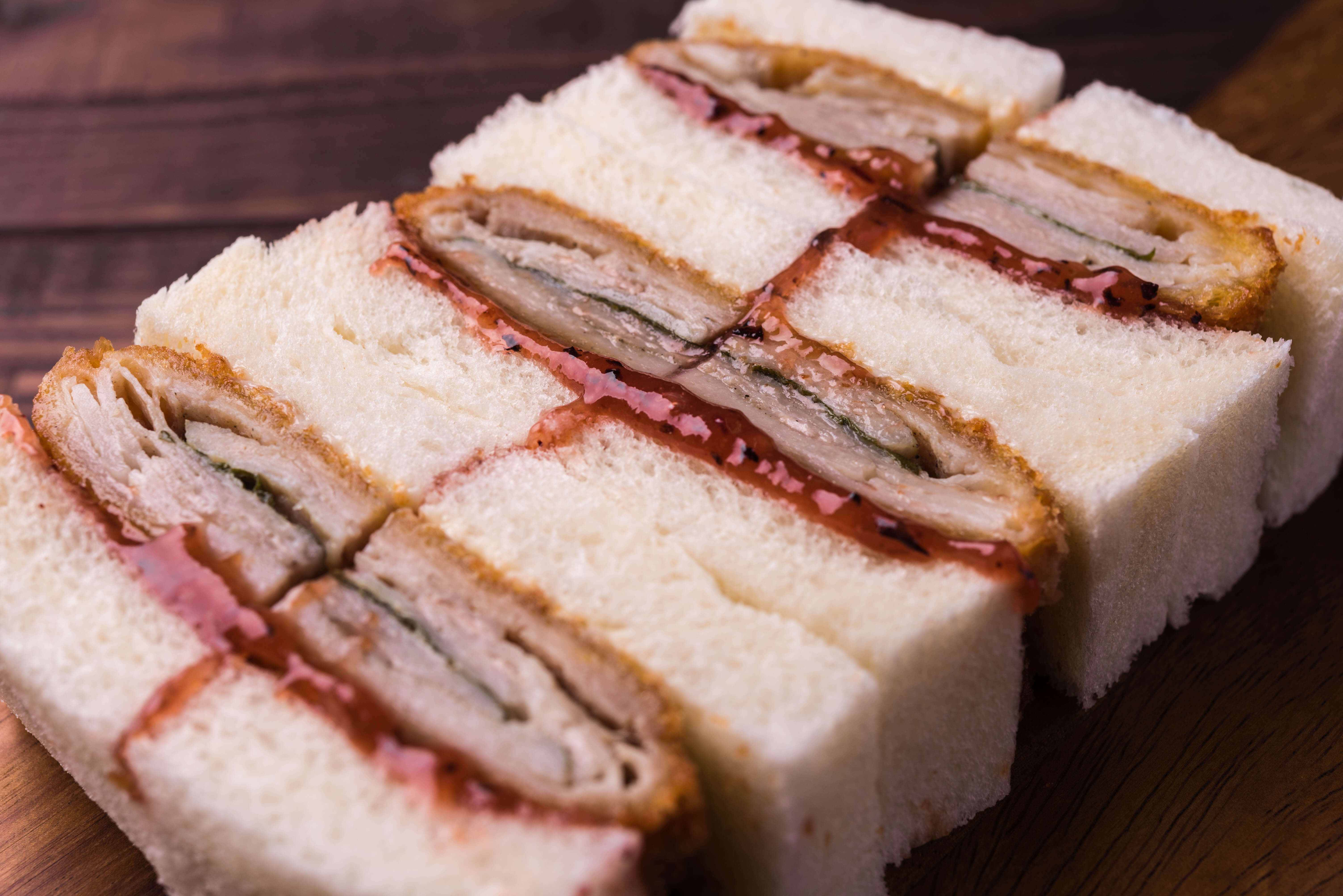 紫蘇千層豚里肌三明治