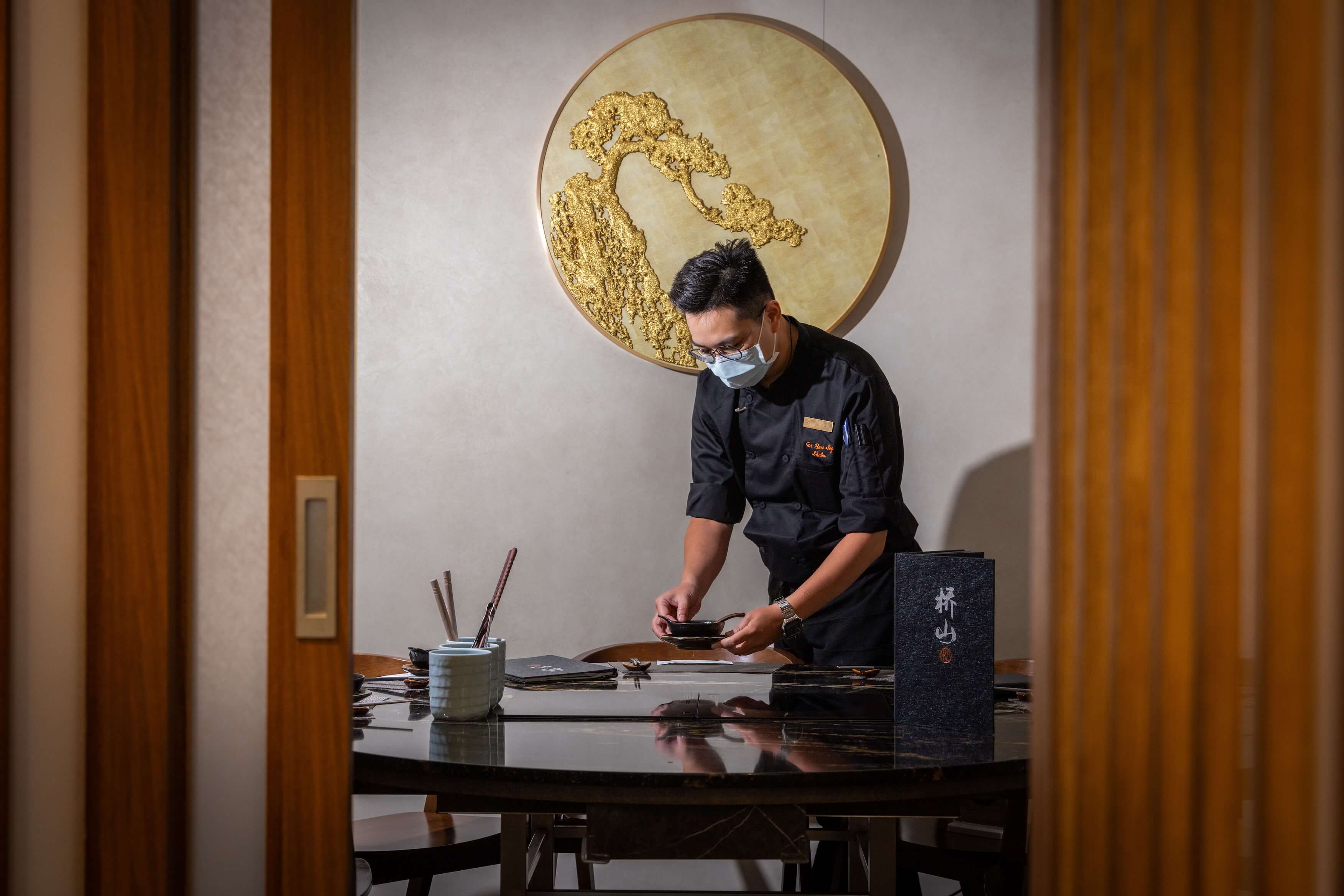 獨立包廂設計保障隱私性，提供絕佳用餐體驗。