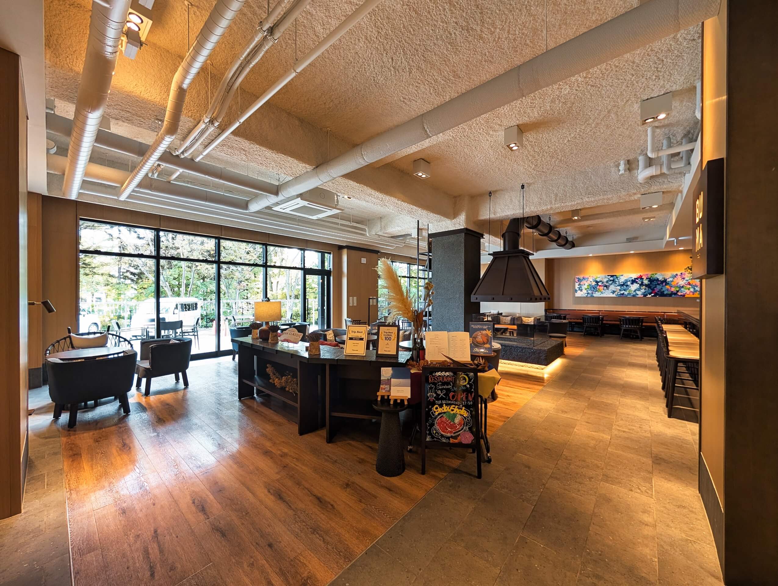 Shirakaba全日餐廳 入口