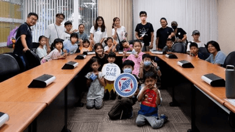 Kids’ Science 的活動照片。（照片提供：台電）