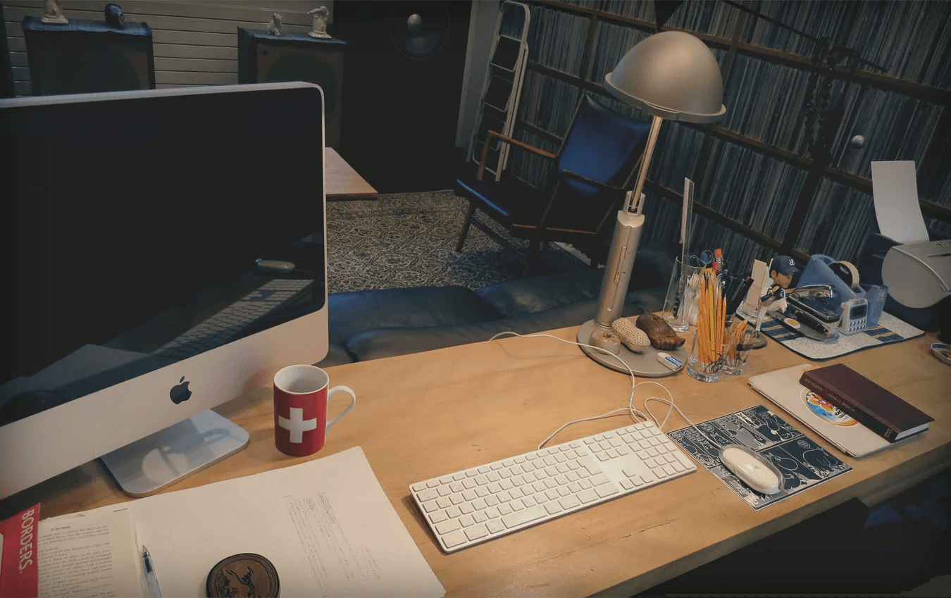 村上春樹的寫作桌