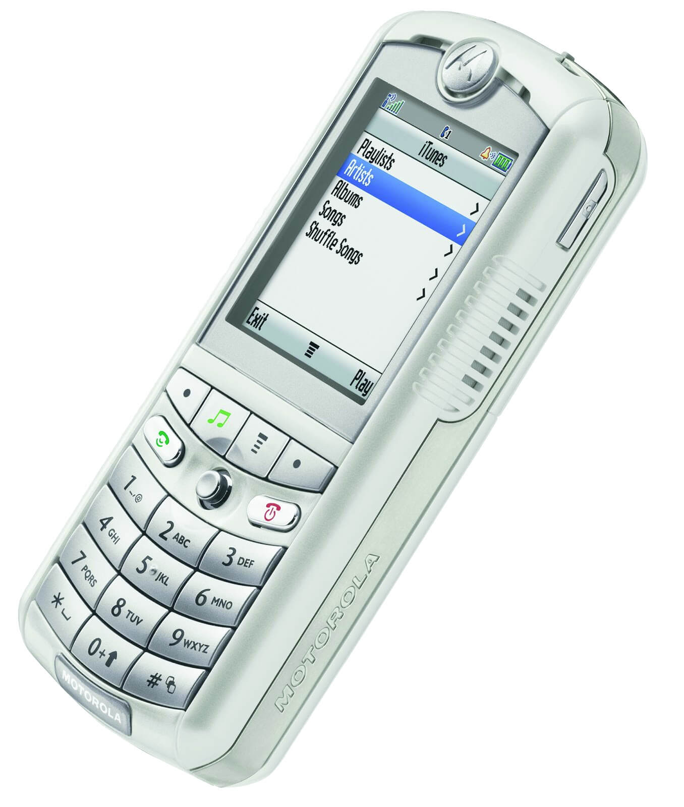 蘋果與摩托羅拉合作打造的第一支手機。