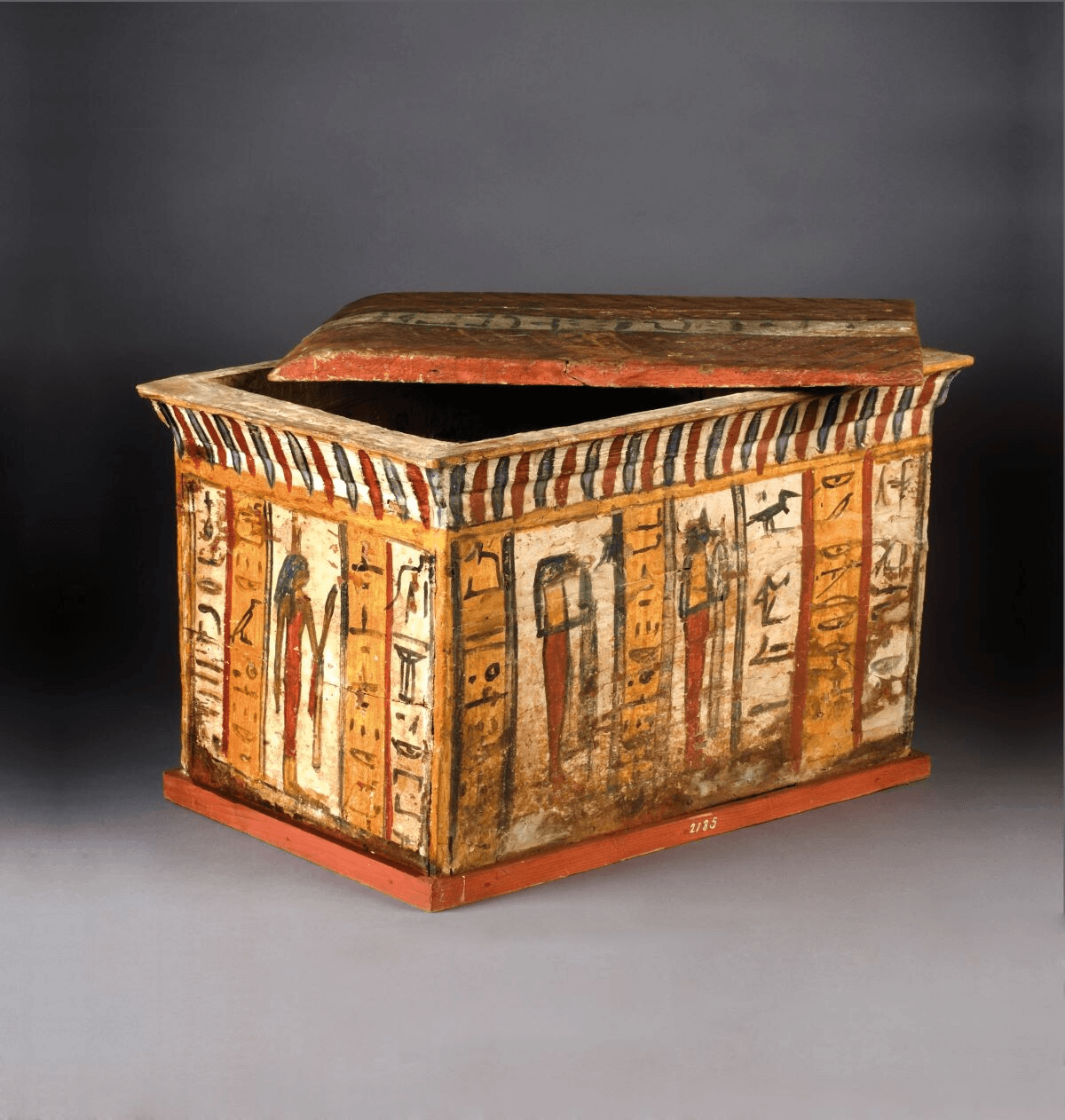 義大利佛羅倫斯國立考古博物館典藏之卡諾皮克箱 ©Museo Archeologico Nazionale di Firenz