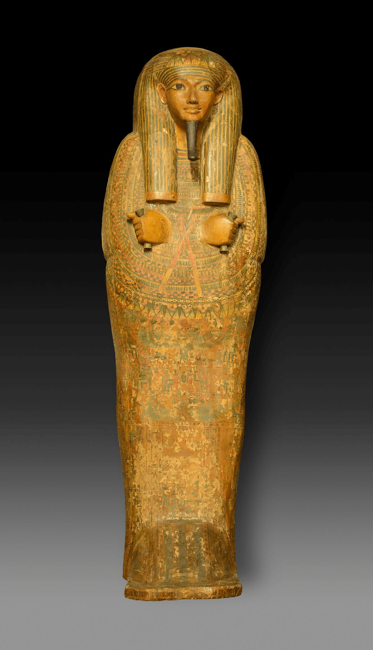 祭司帕迪穆特彩繪棺木 ©Museo Archeologico Nazionale di Firenz