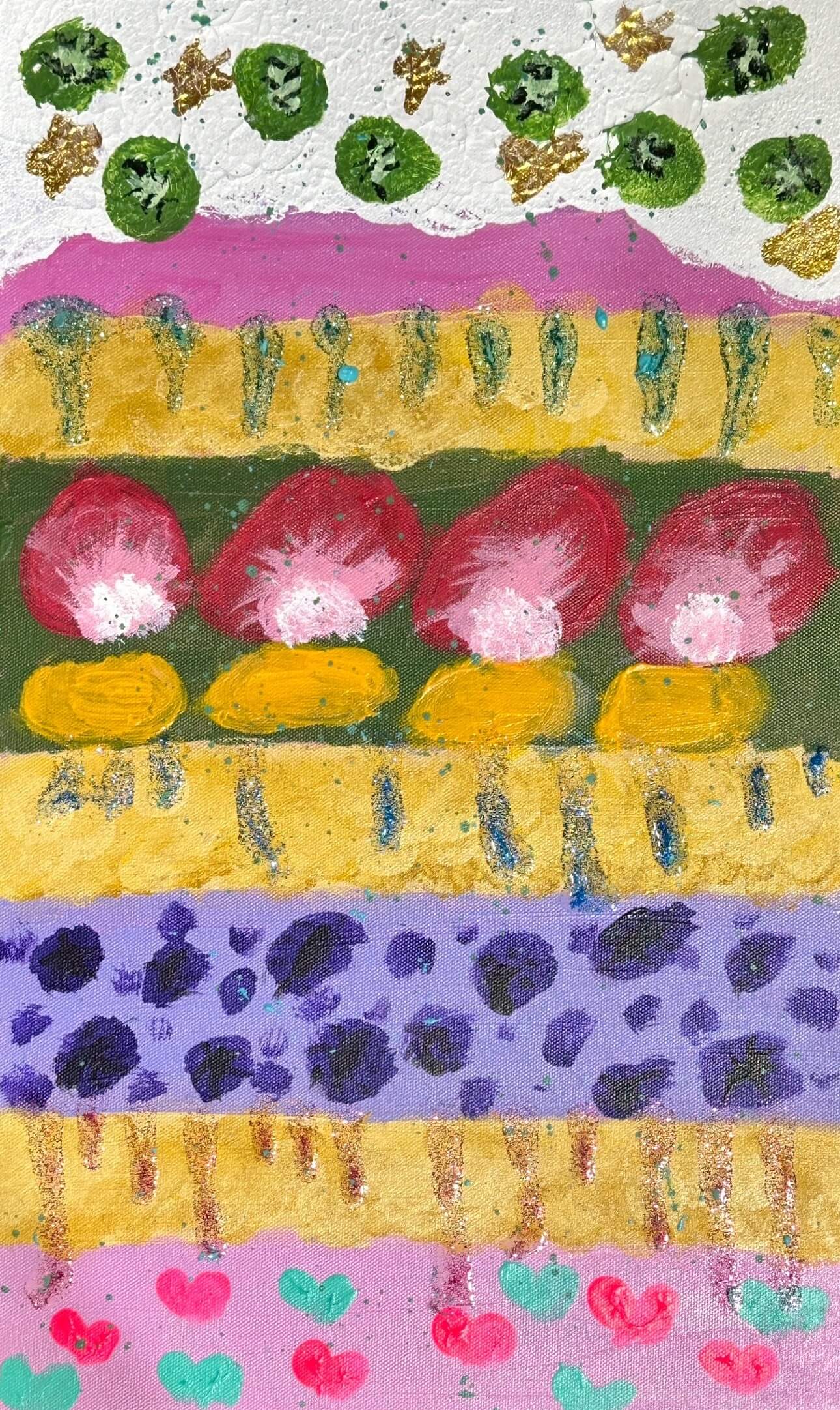 吳滺滺，《美味蛋糕的剖面, Layers of Sweetness》