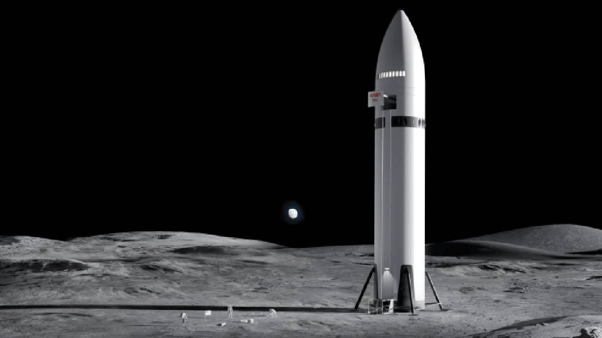 Moonbase Alpha。圖片來源／SpaceX