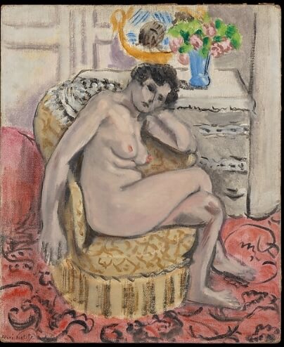 《扶手椅上的裸女》，1920年 Image © The Metropolitan Museum of Art（照片來源／時藝多媒體提供）