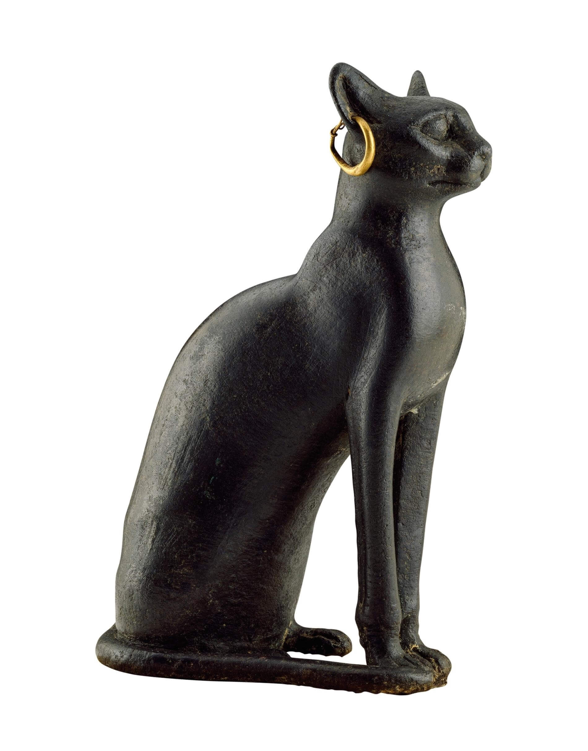 貓神芭絲特（Bastet）雕像。製作於西元前8至4世紀。PHOTOGRAPH BY MARY EVANS/SCALA, FLORENCE