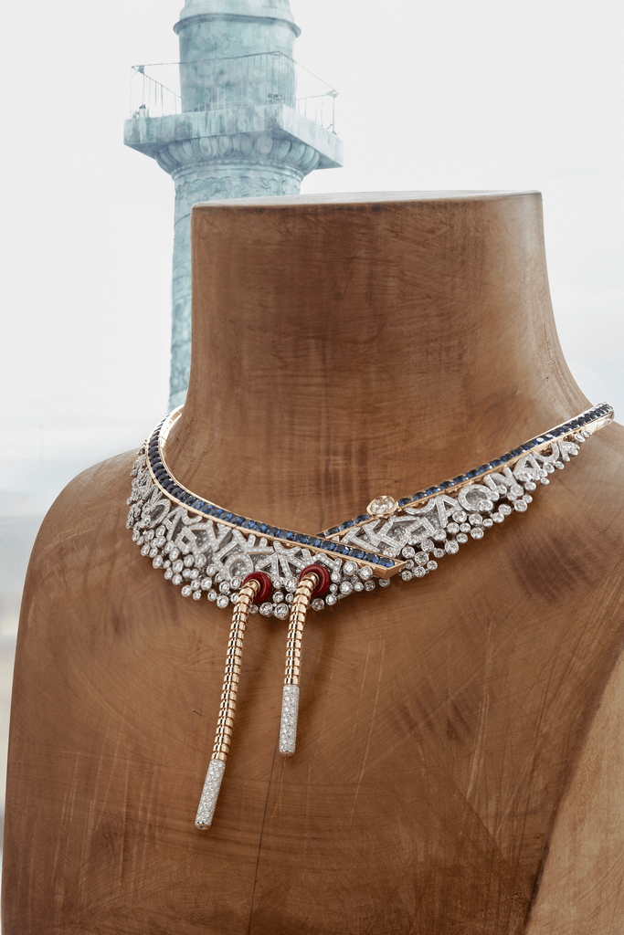 Tiffany &CHANEL「Sport」頂級珠寶「Sweater」項鍊