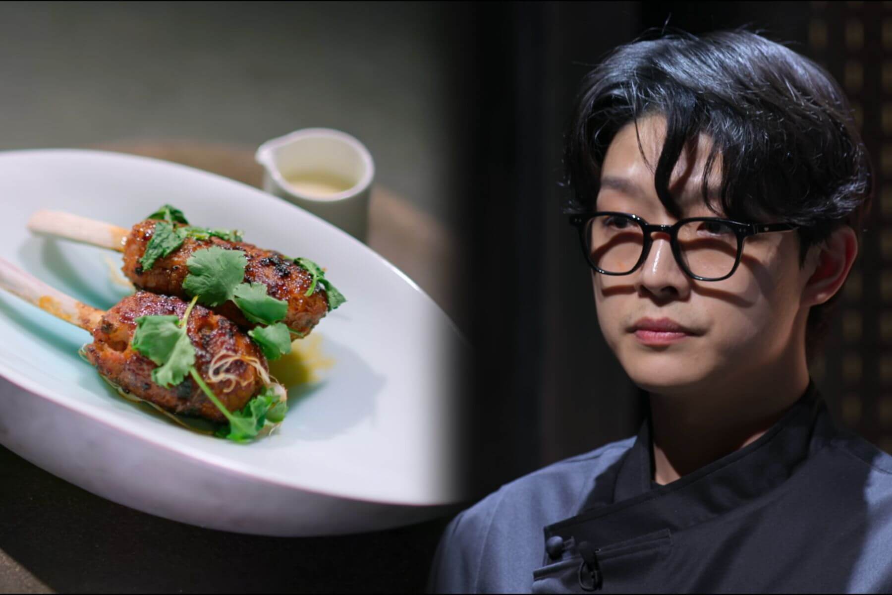 黑湯匙「三星」主廚Scott Kang。（圖/Netflix）