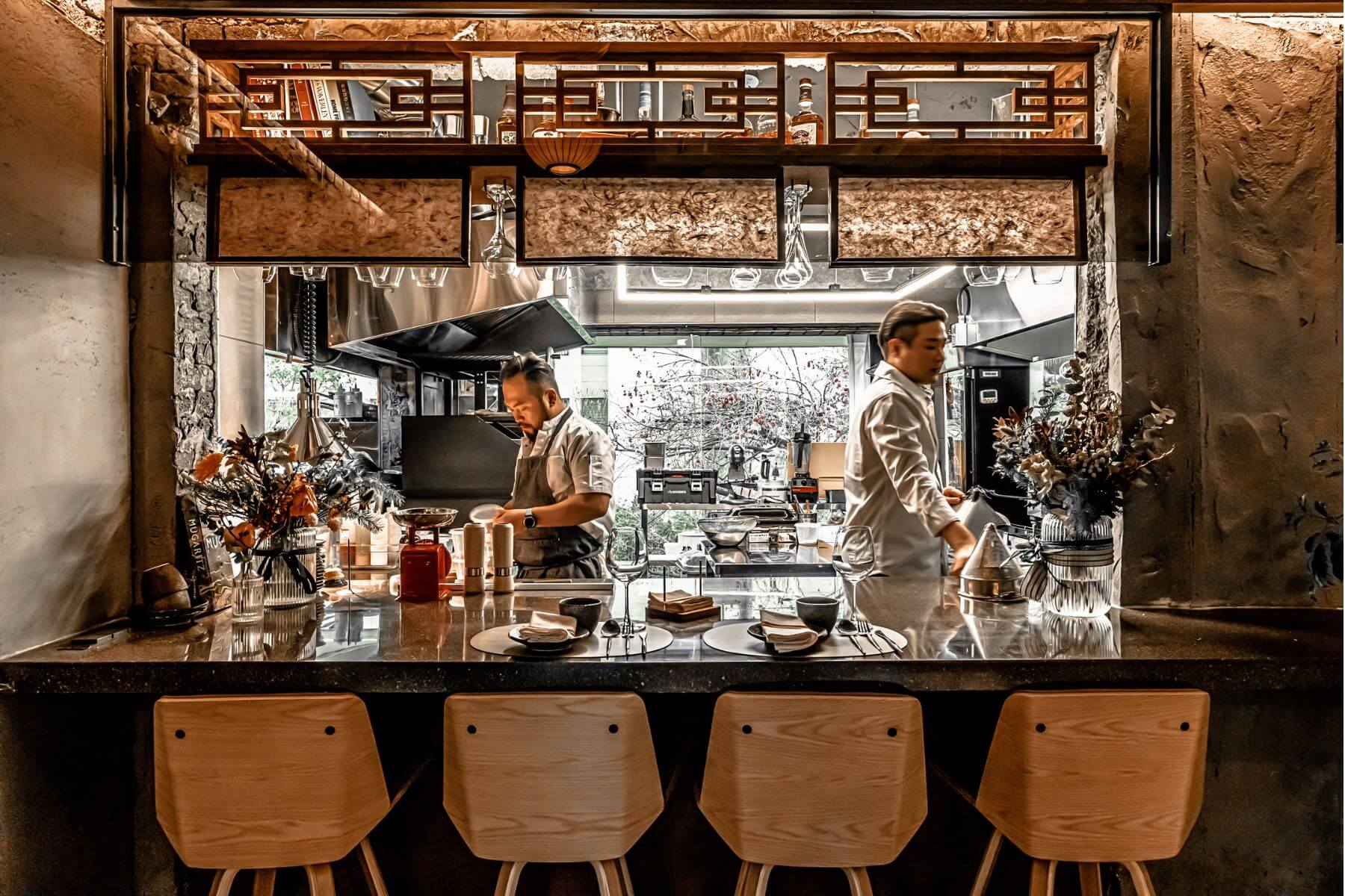 「肉類黑幫」主廚David Lee個人餐廳Guunmong。（圖/Guunmong IG）