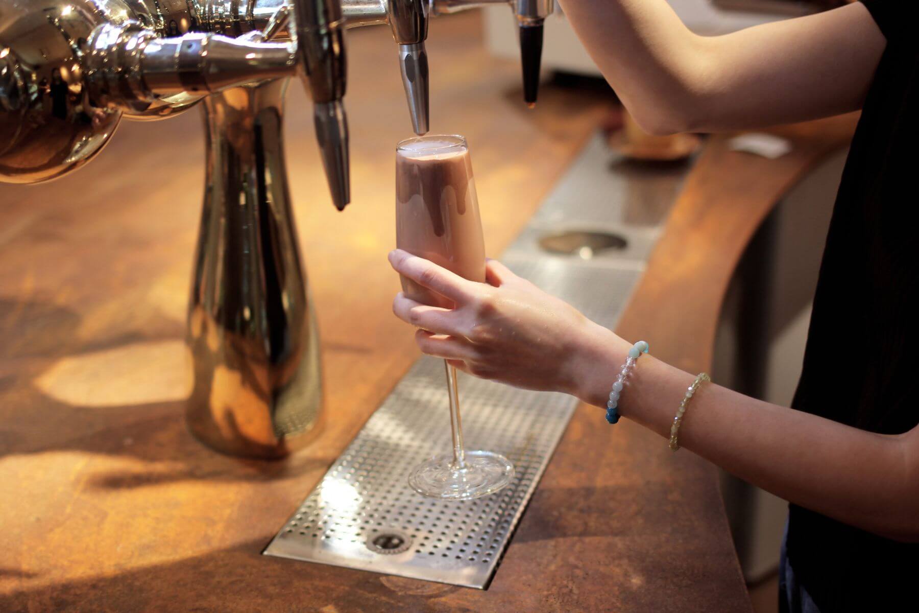 「TERRA Bean to Bar Chocolate 土然巧克力專門店」蜜香氮氣冰巧克力。